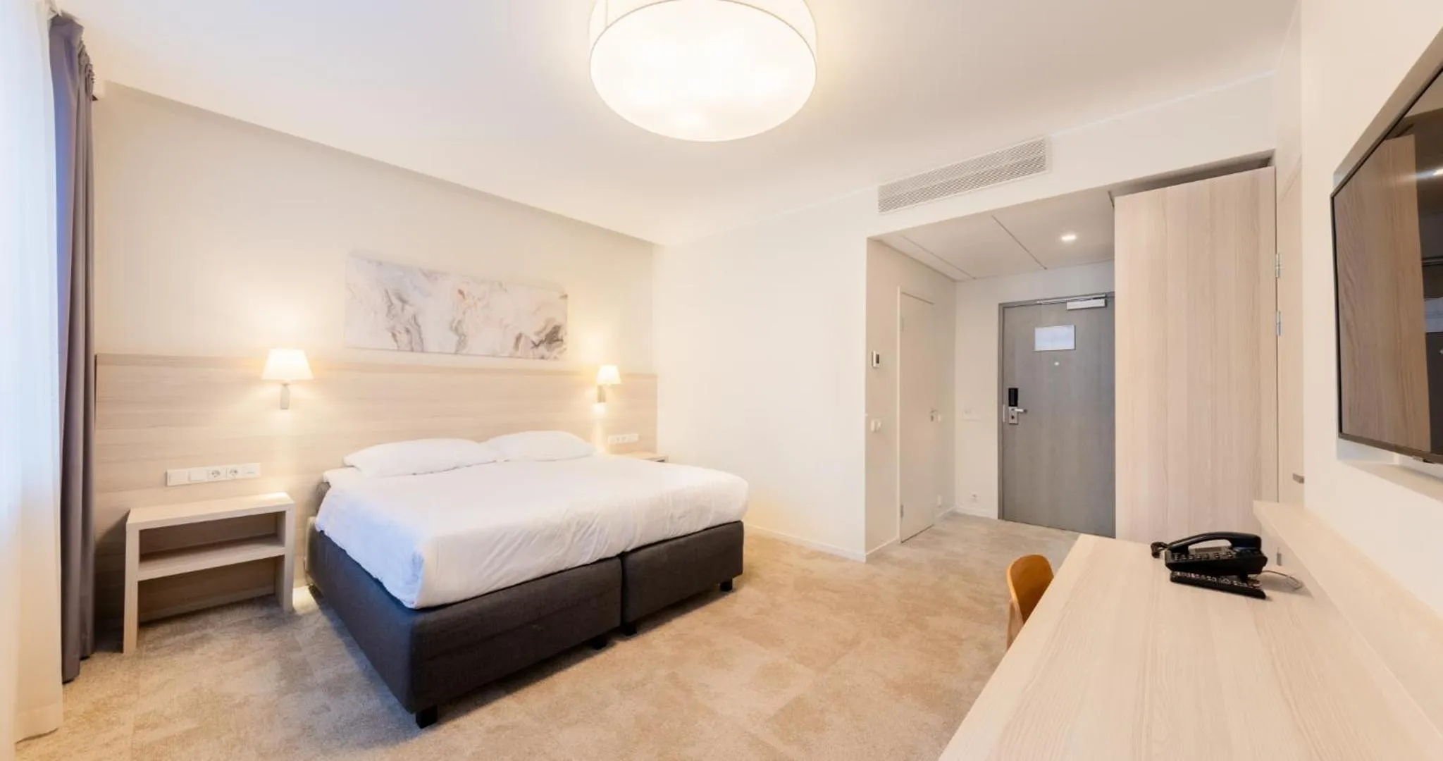 Bedroom, Bed in Tallink Spa & Conference Hotel