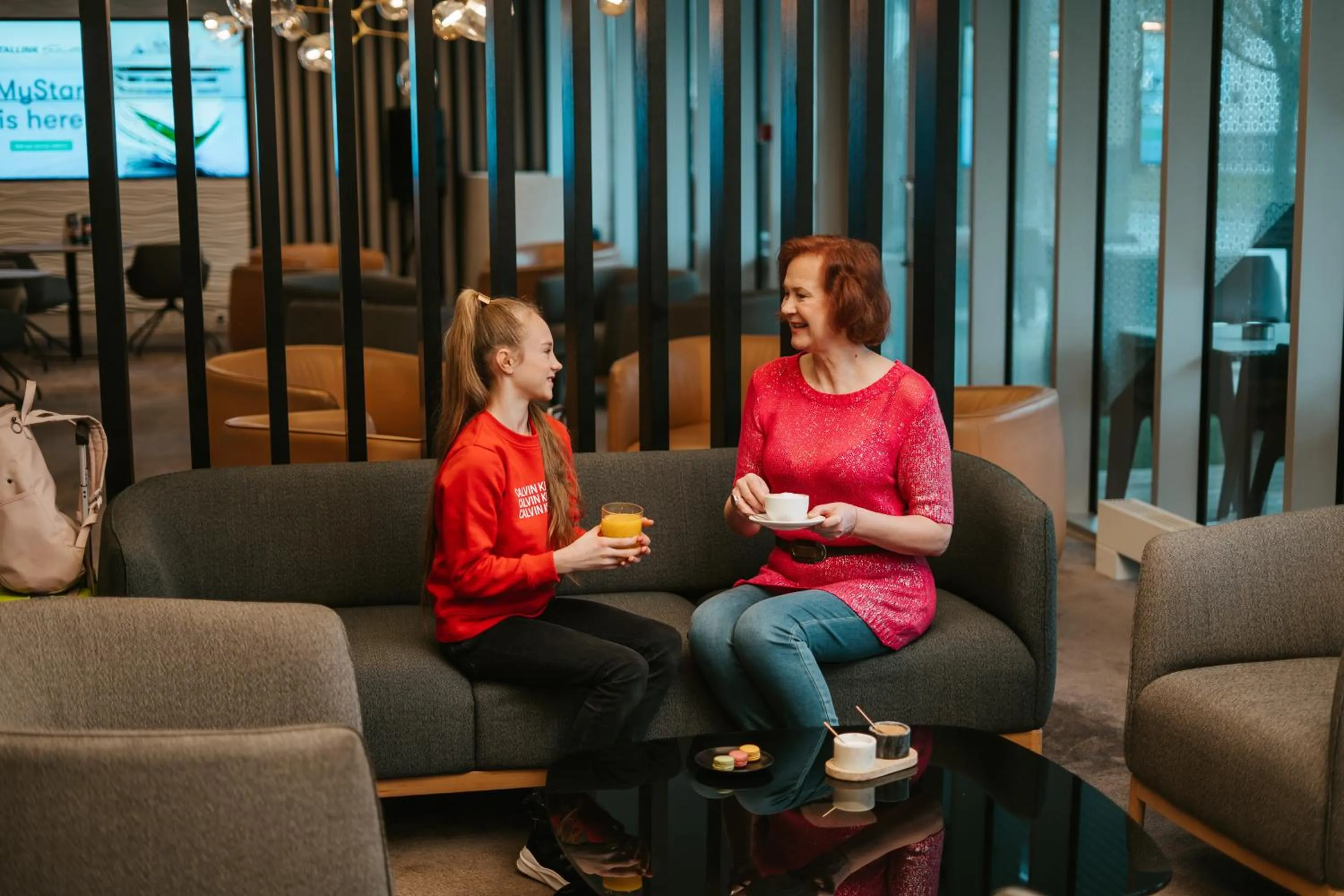 Lobby or reception in Tallink Spa & Conference Hotel