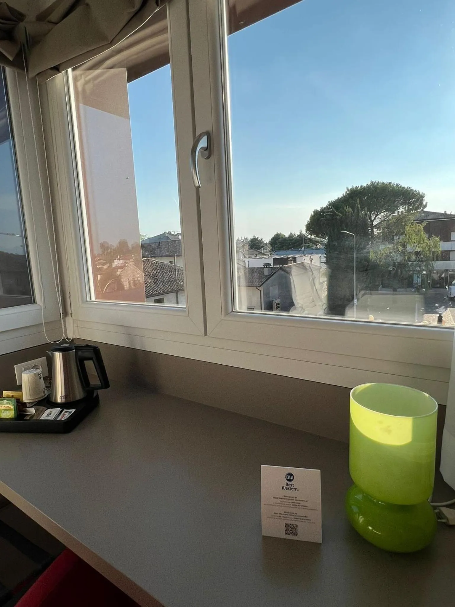 View (from property/room) in Best Western Hotel Continental