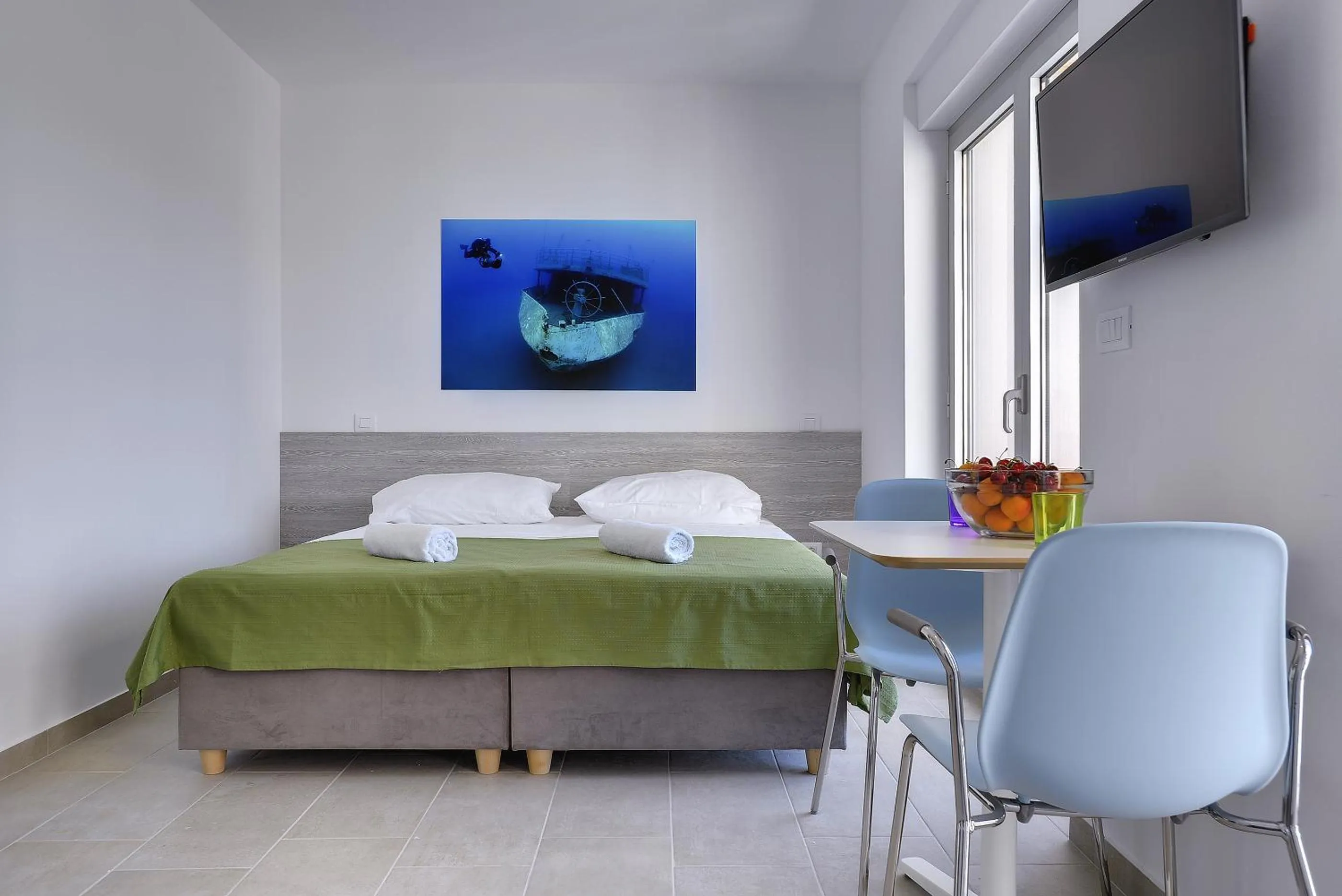 Bedroom, Bed in Premantura Resort - Hotel & Restaurant