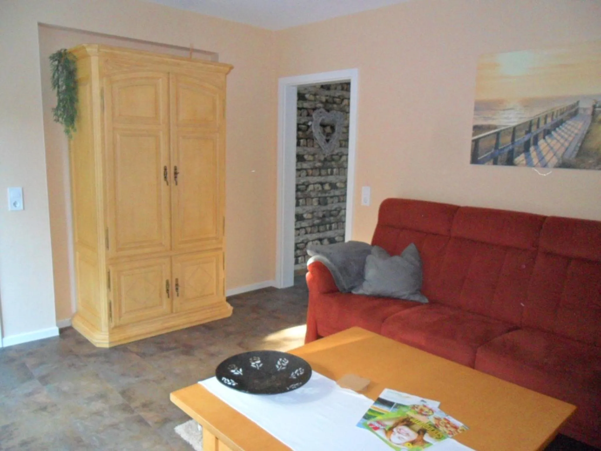 Living room in Ferienwohnung im Rosental