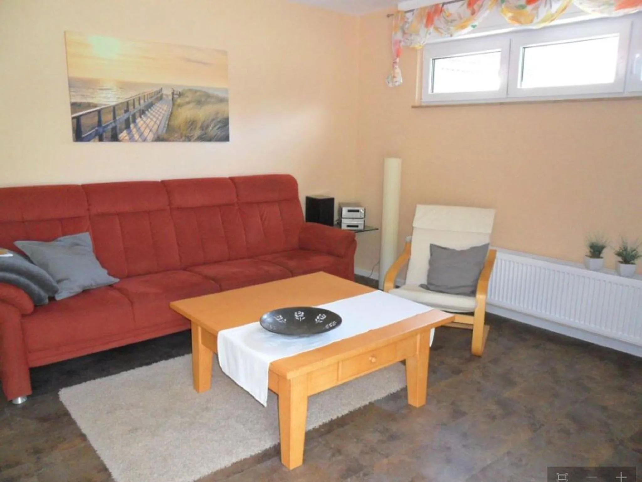 Living room in Ferienwohnung im Rosental