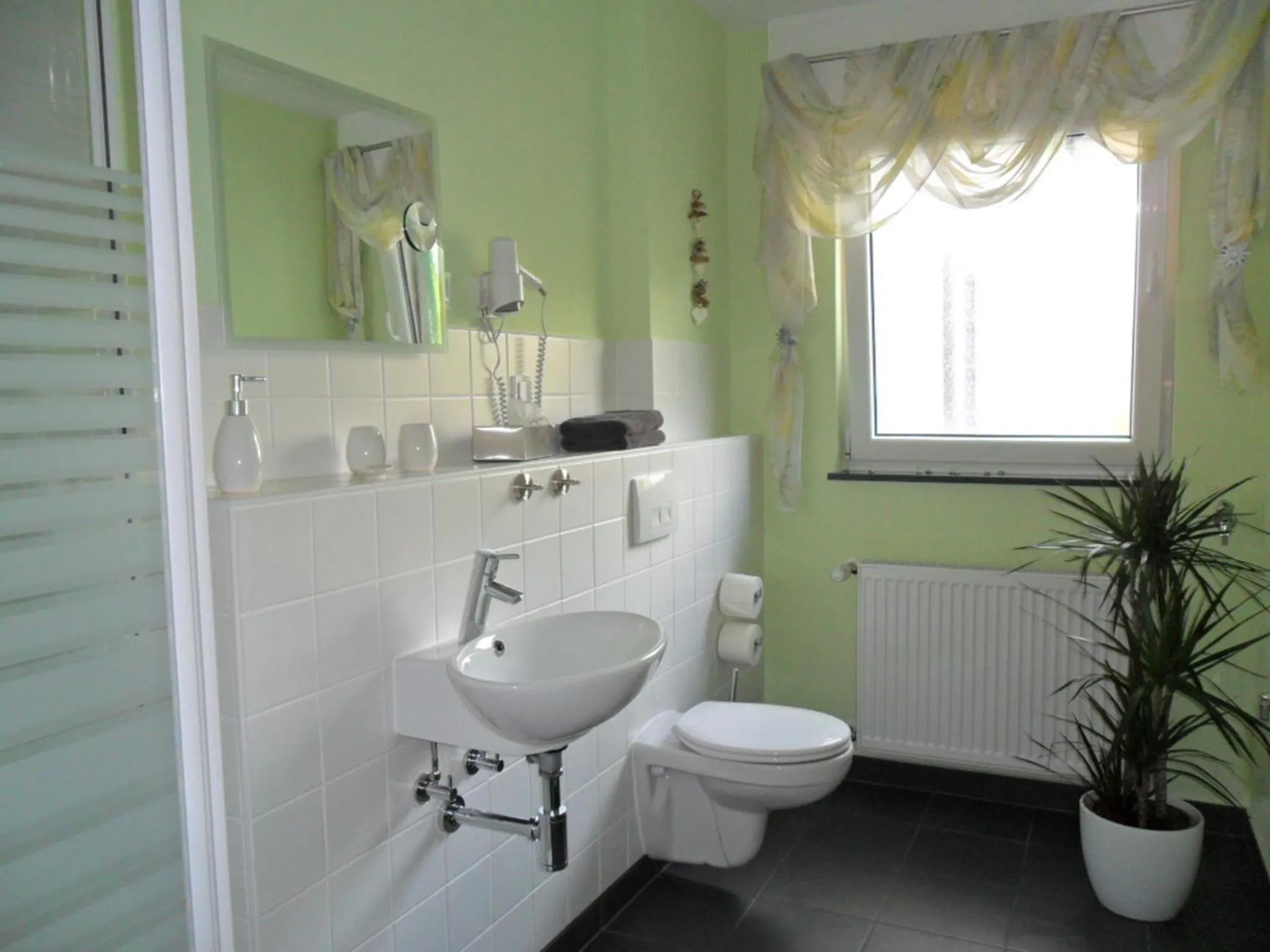 Bathroom in Ferienwohnung im Rosental