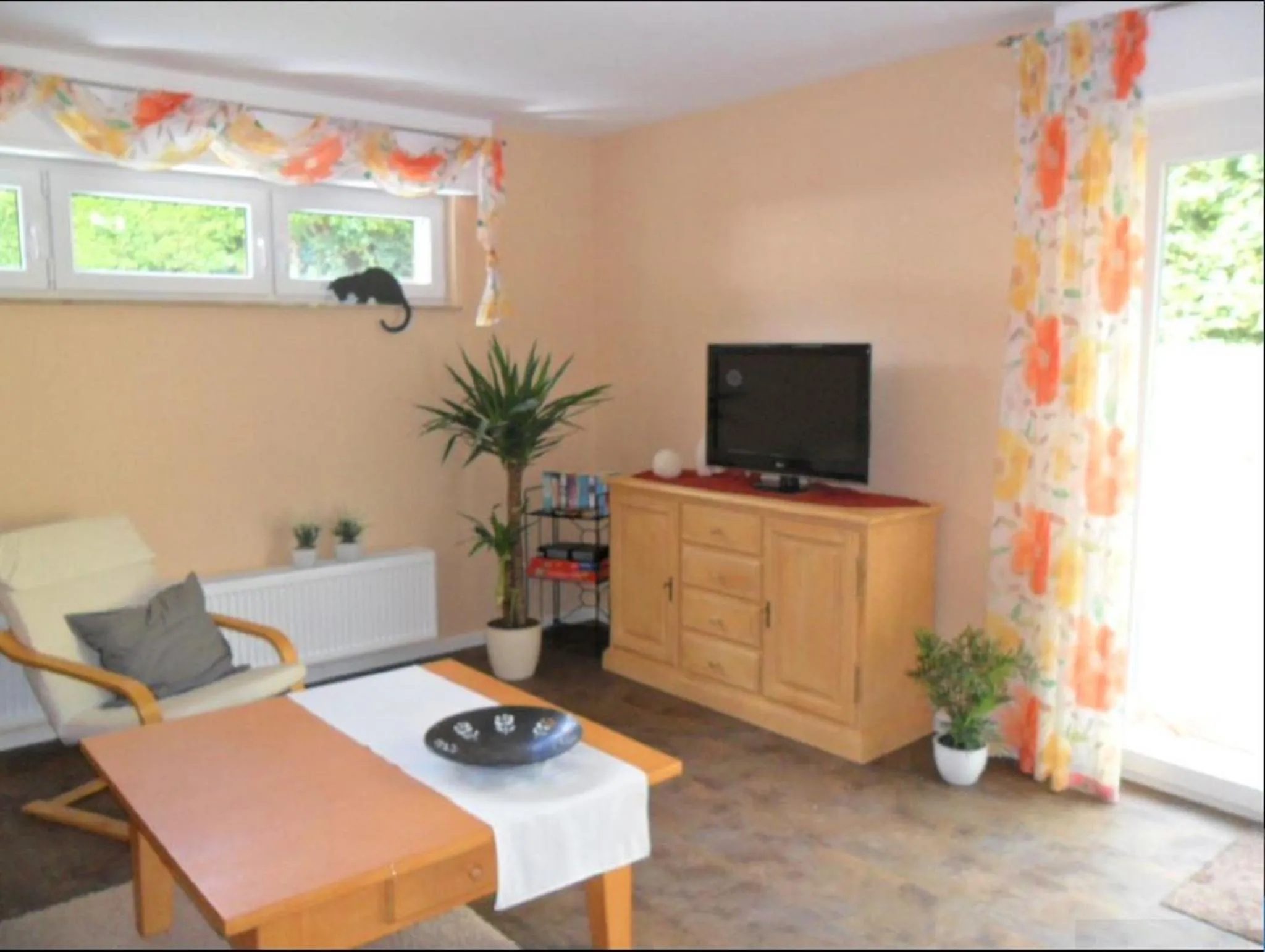 Living room in Ferienwohnung im Rosental