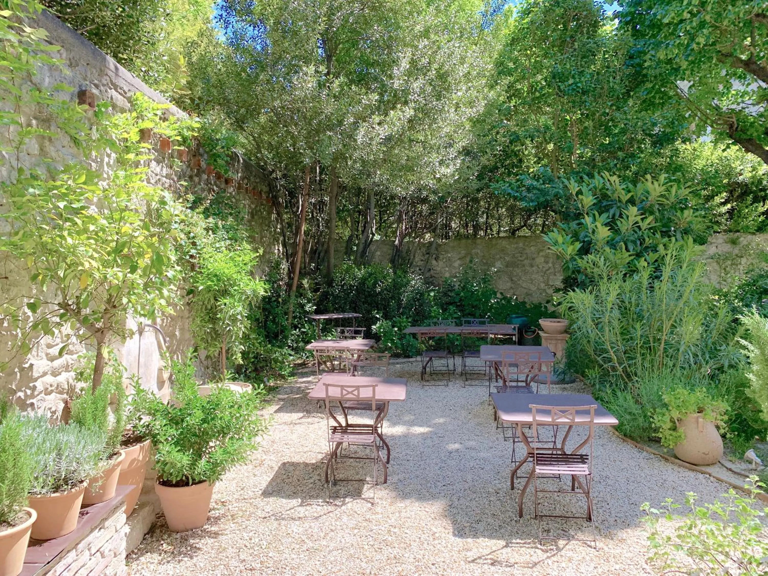 Patio in Le Clos Saluces