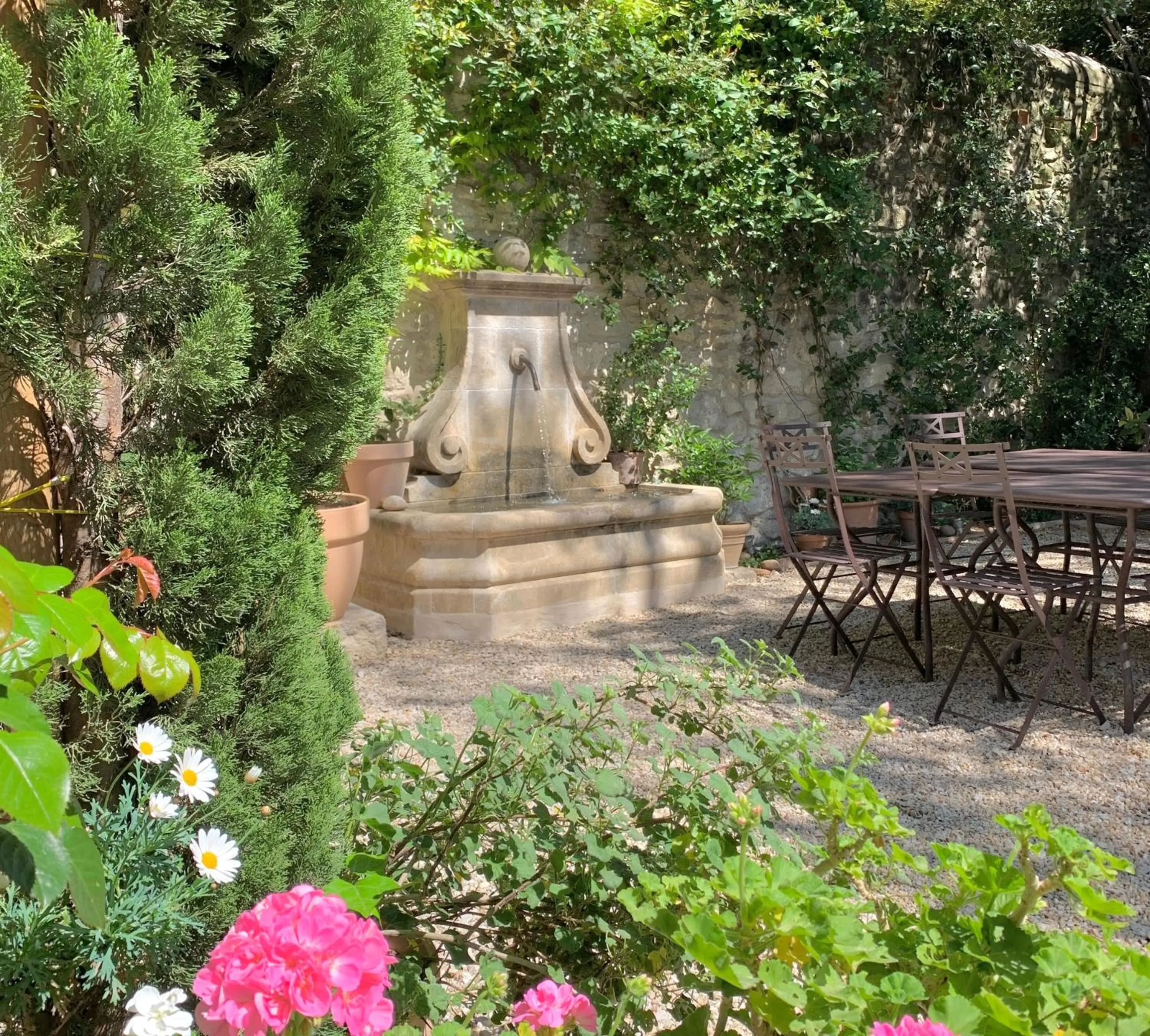 Garden in Le Clos Saluces