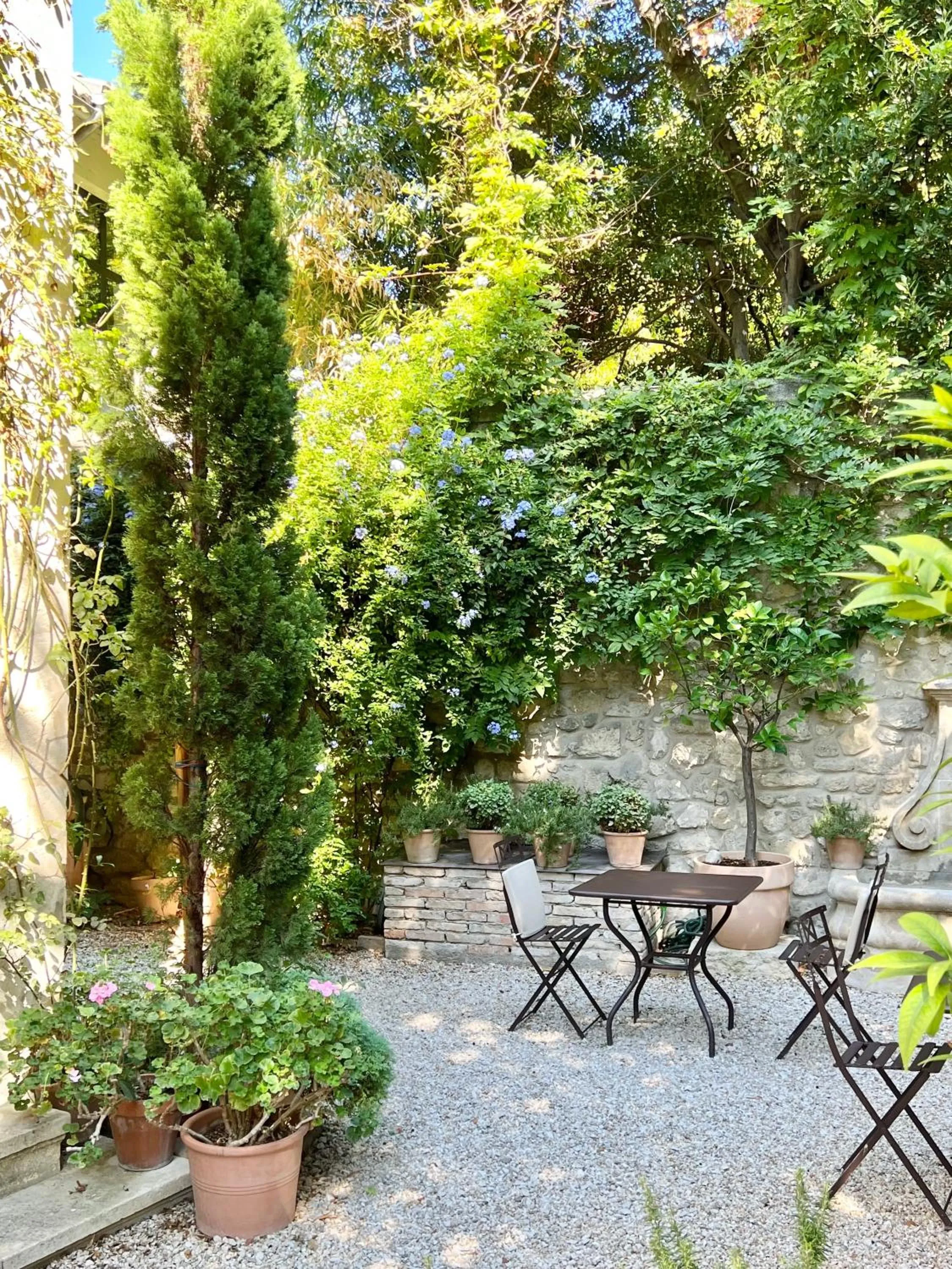 Patio in Le Clos Saluces