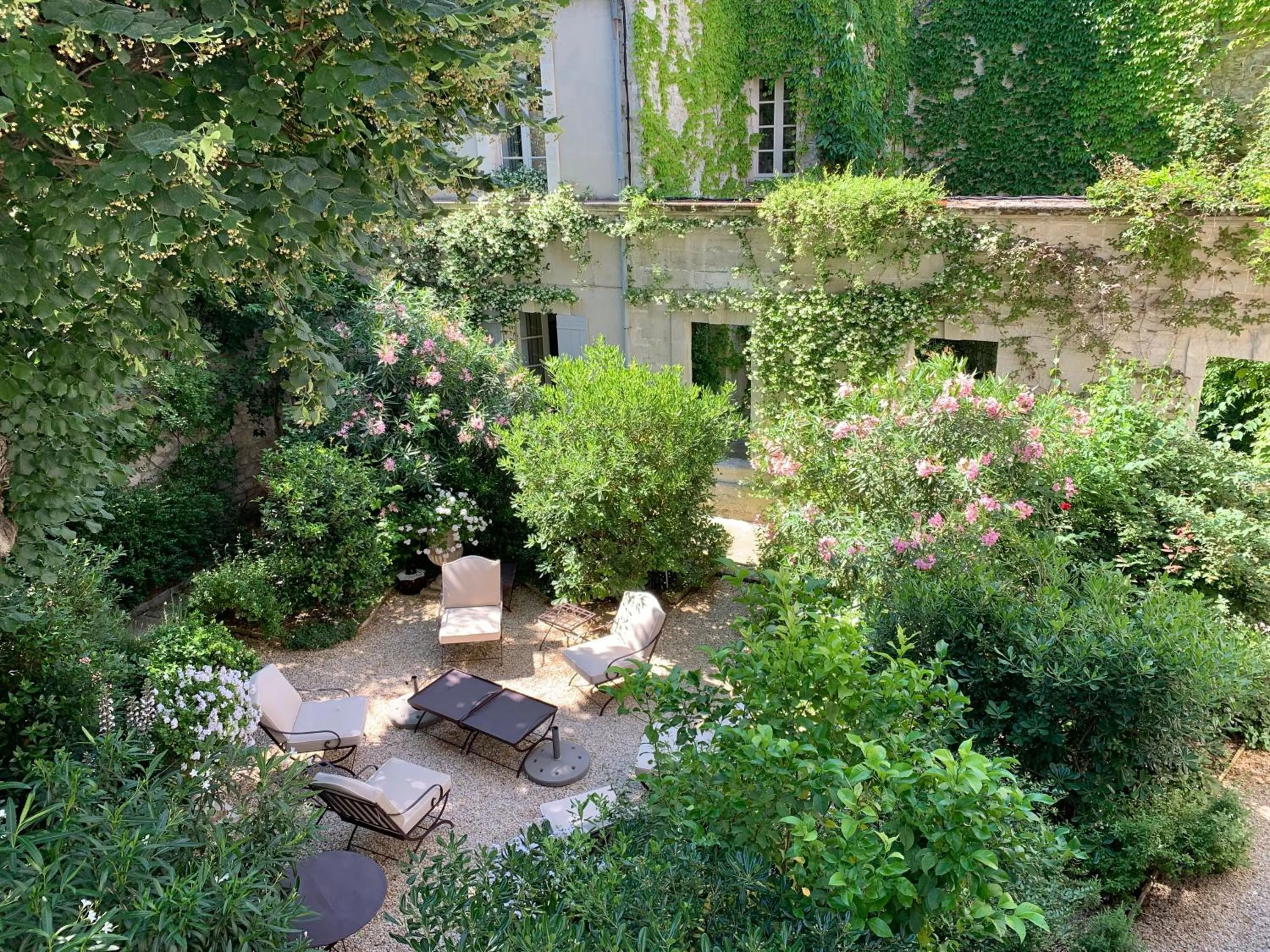 Garden in Le Clos Saluces