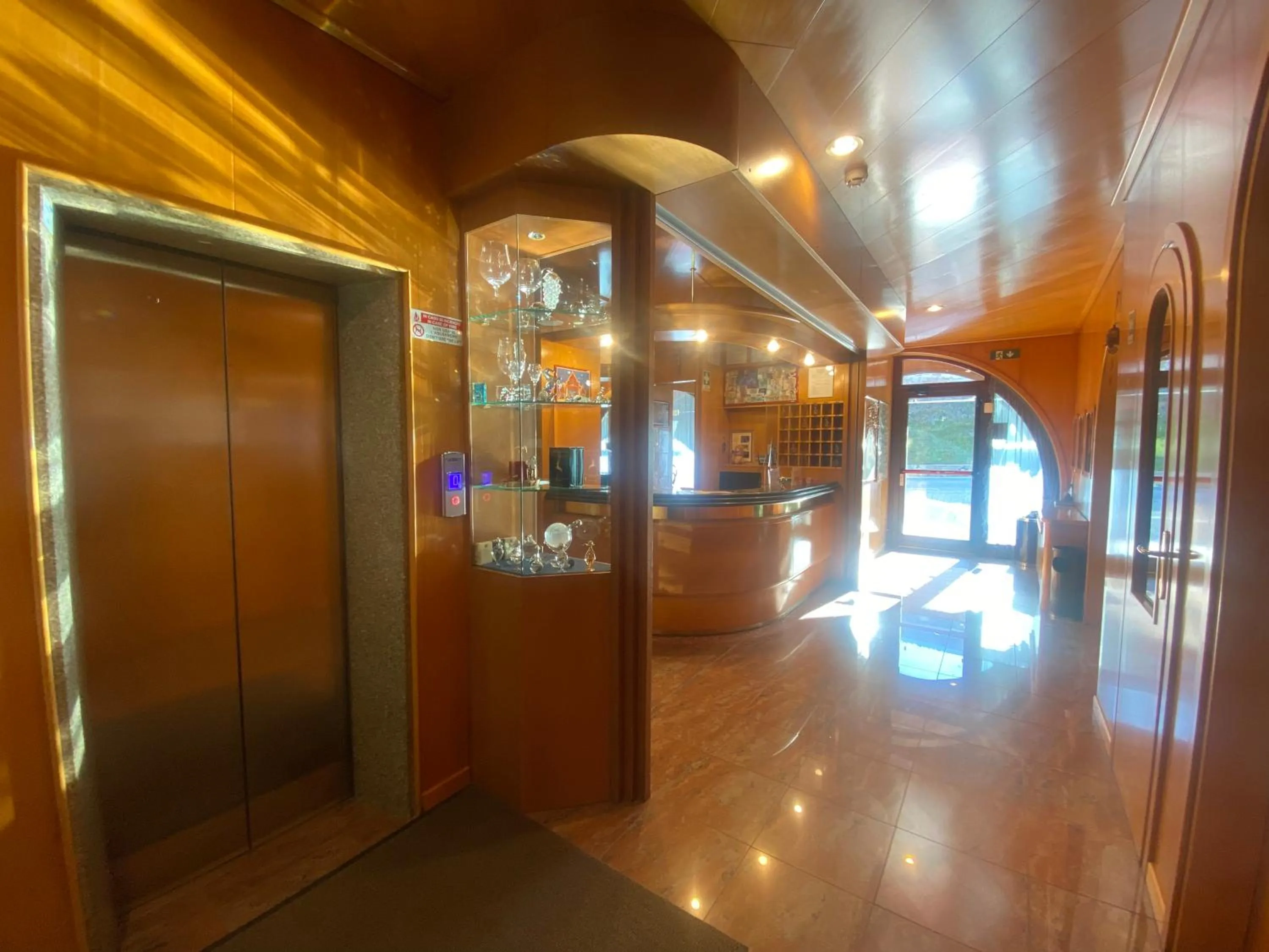 Lobby or reception in Hotel International