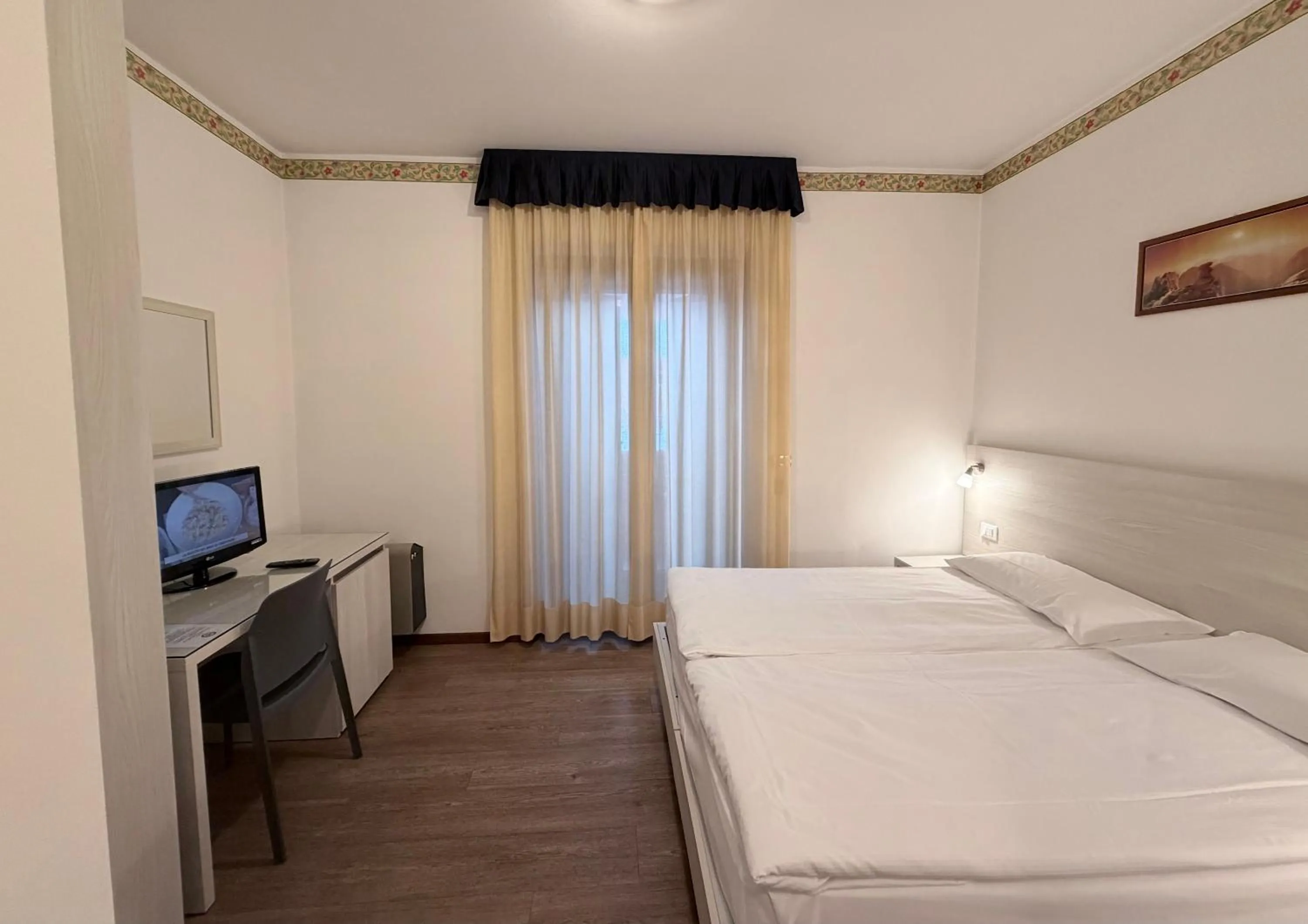 Bed in Hotel International