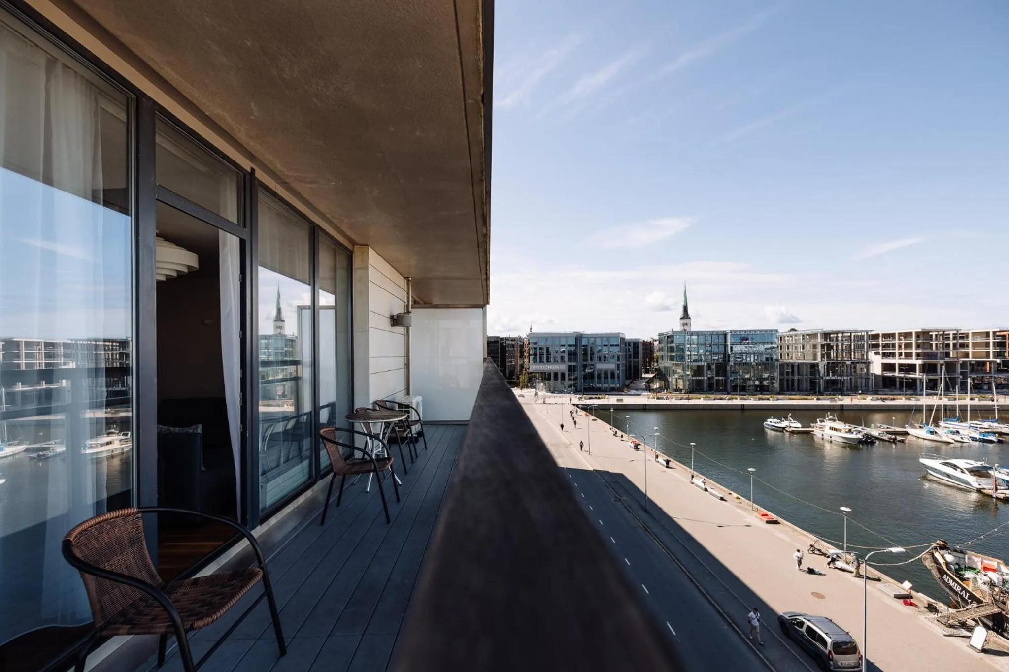 Balcony/Terrace in Hestia Hotel Europa