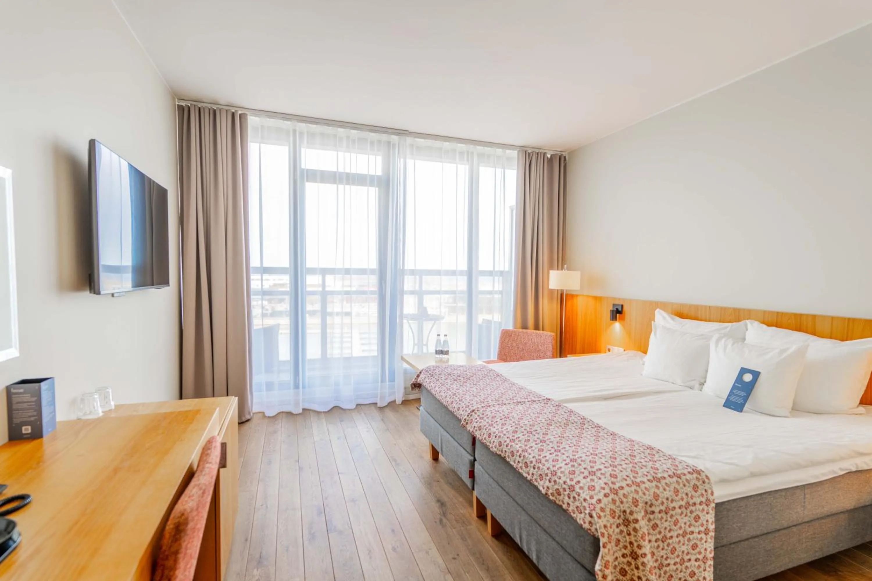 View (from property/room), Bed in Hestia Hotel Europa