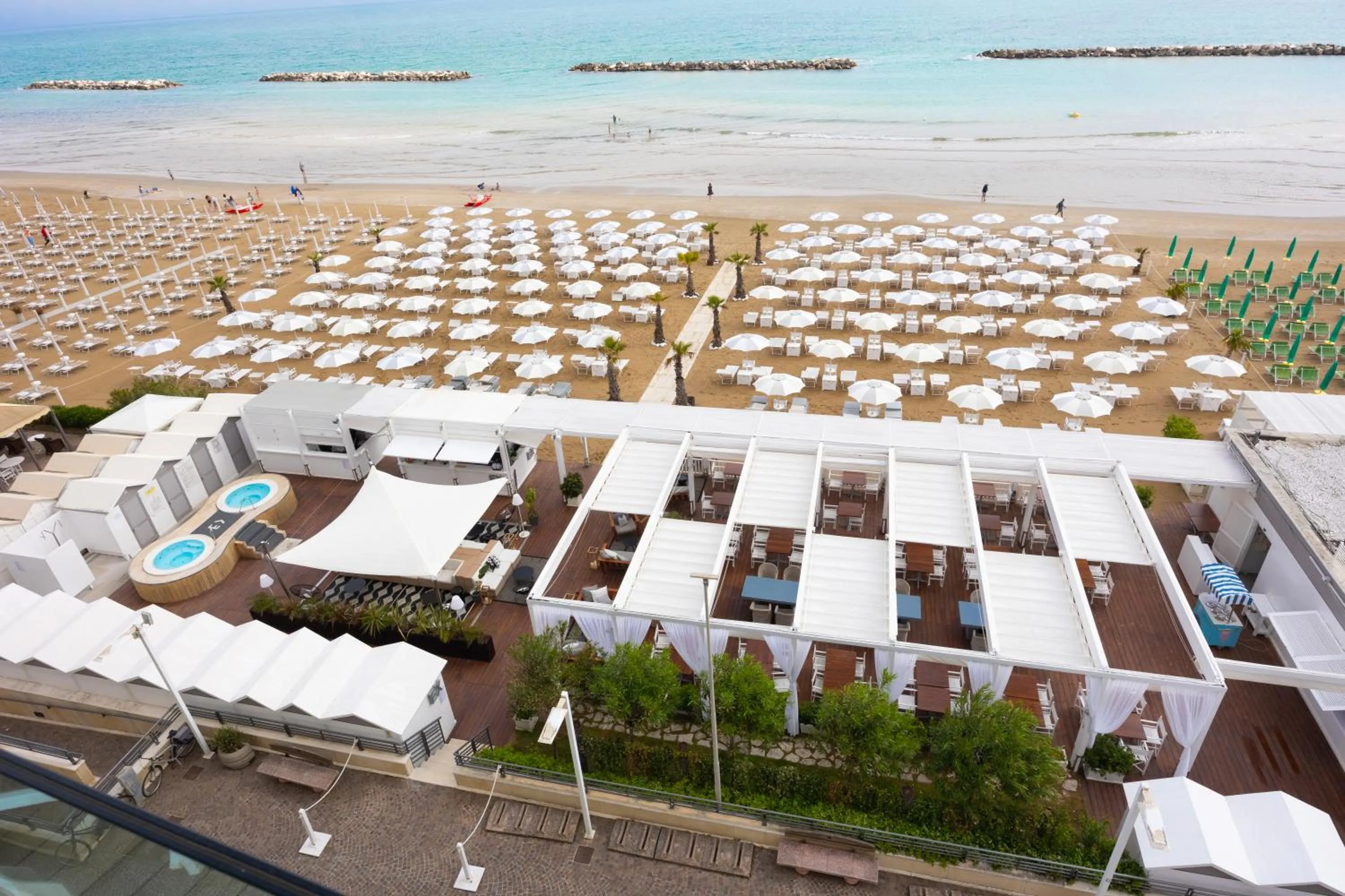 Beach in Excelsior Hotel, SPA & Lido - Preferred Hotels & Resorts