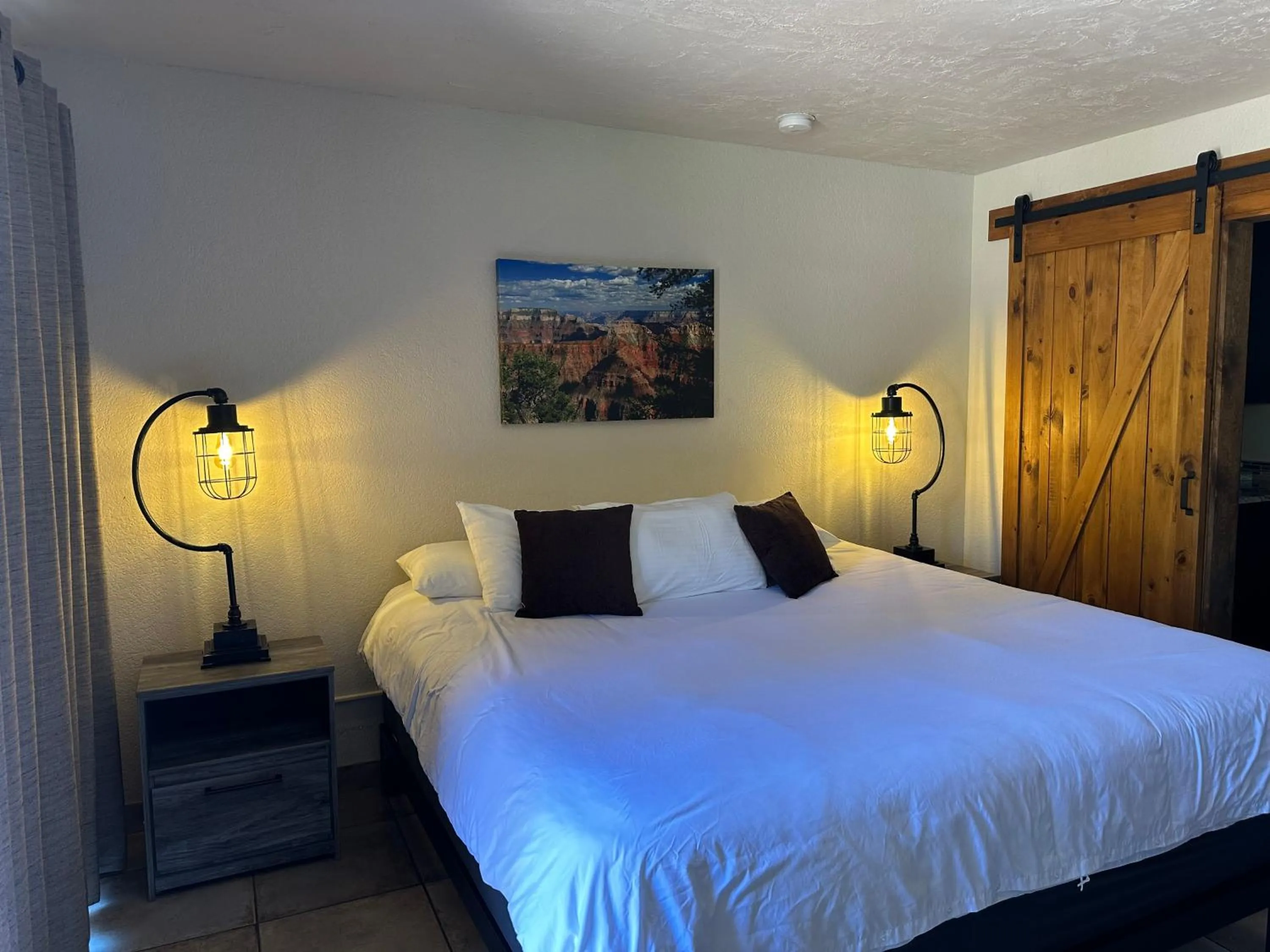 Bed in Red Agave Resort