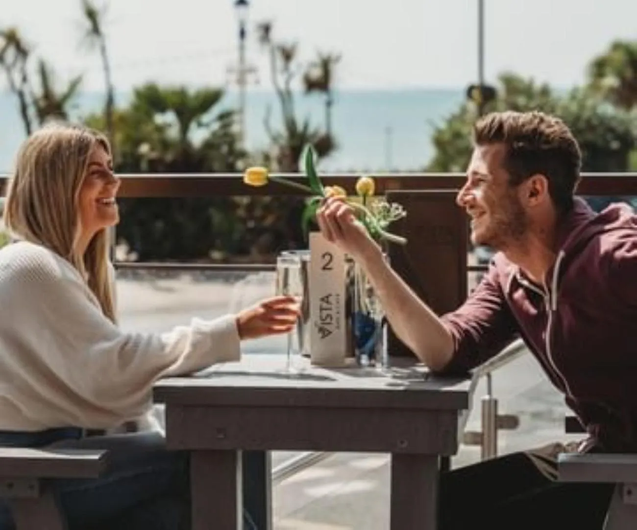 Patio in The View Hotel
