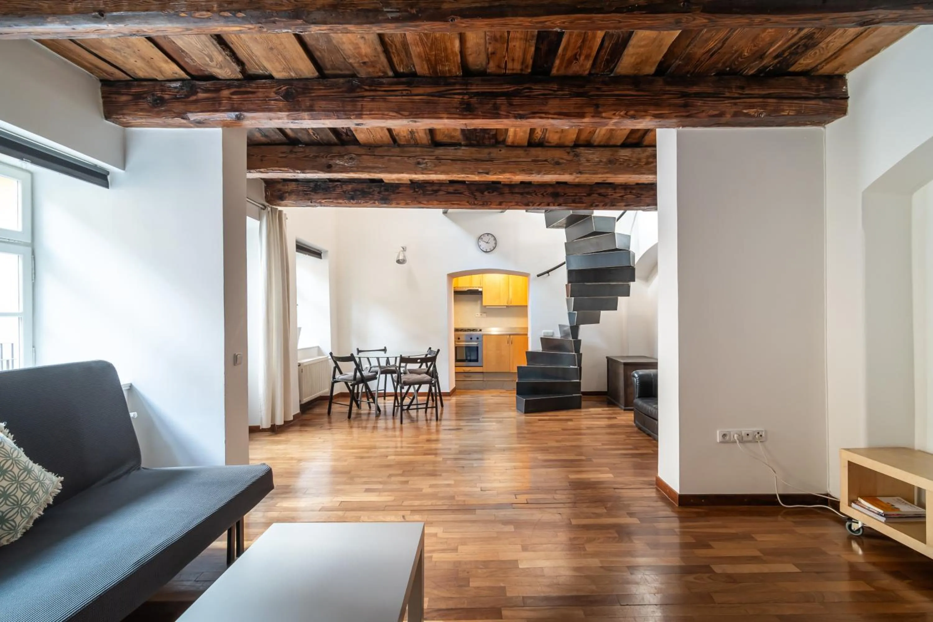 Seating area in Royal Road Residence