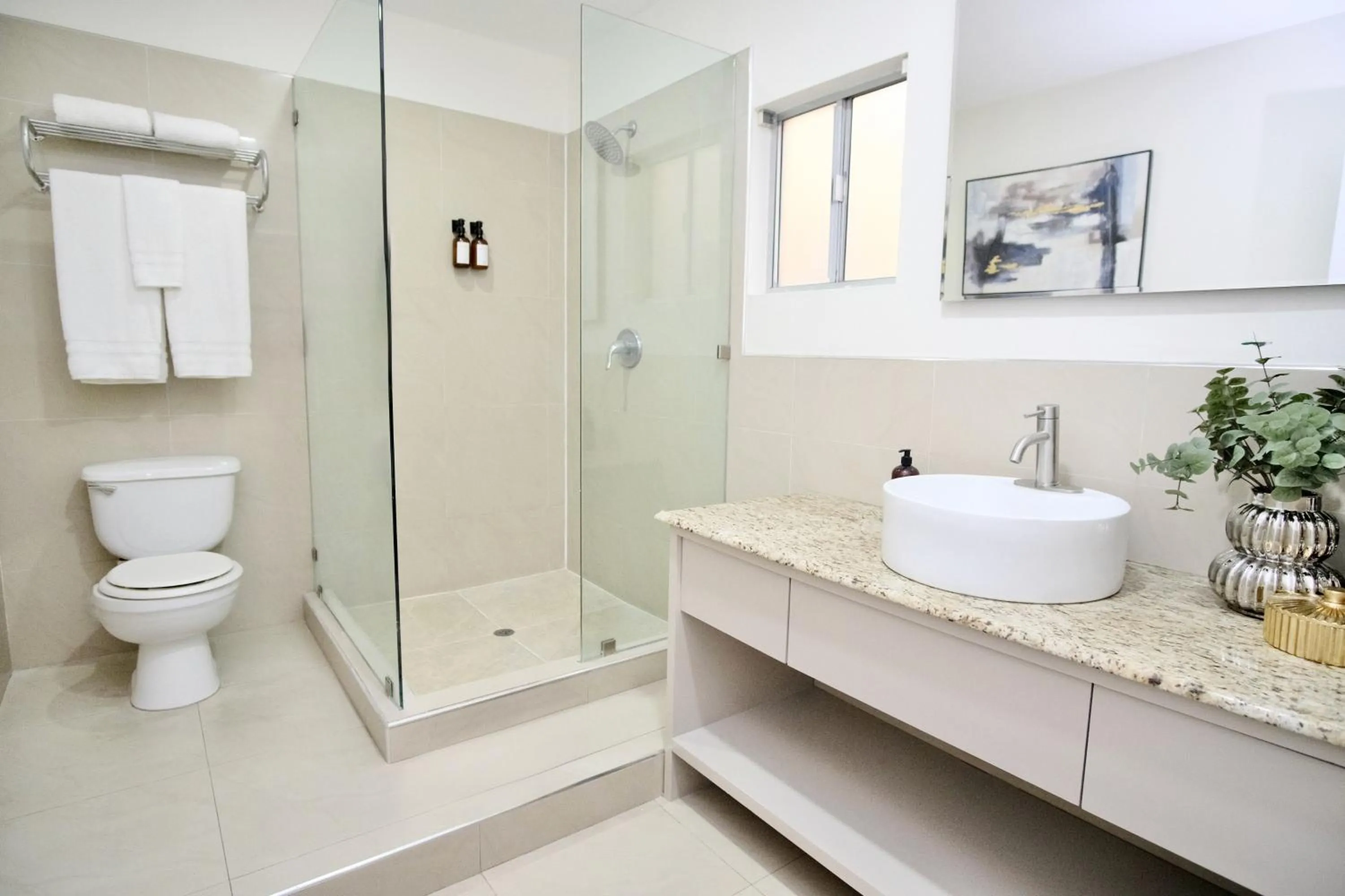 Bathroom in Rio Suites