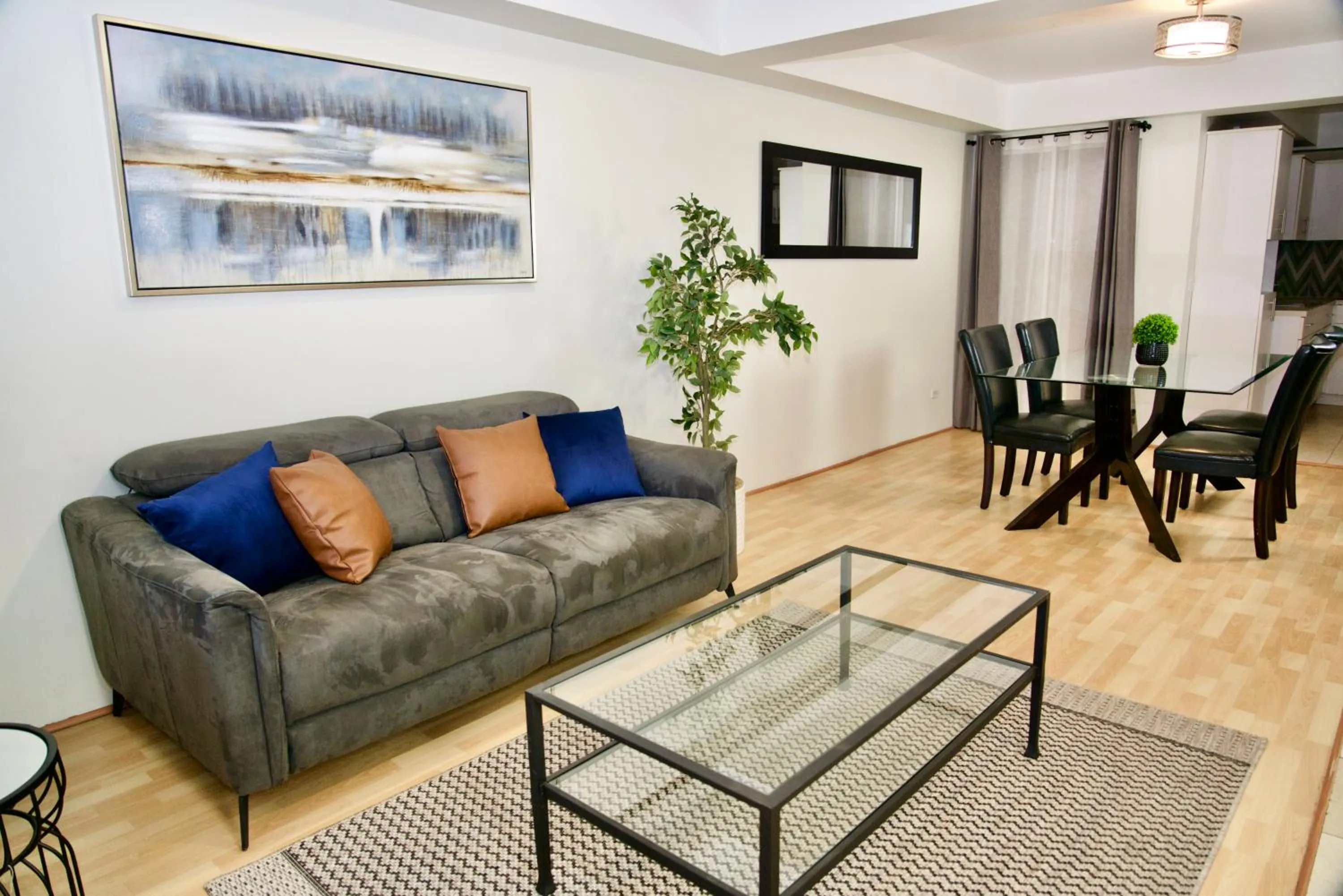 Living room in Rio Suites