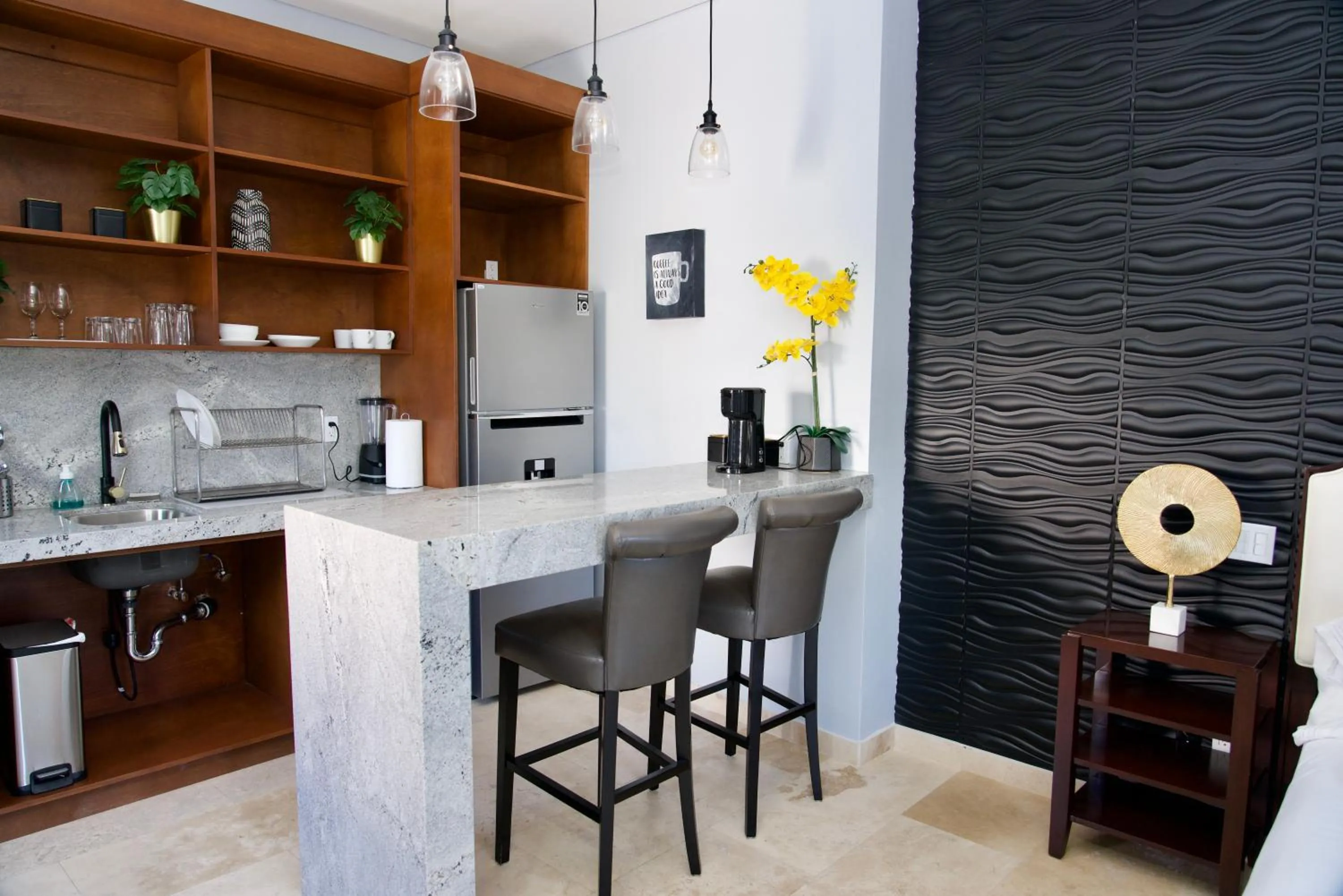 Kitchen or kitchenette in Rio Suites