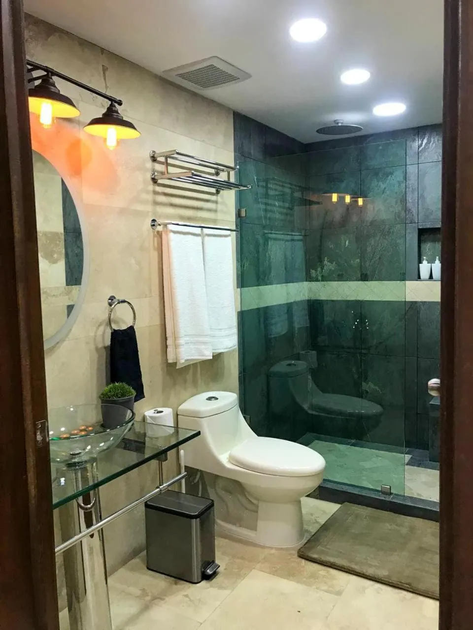 Shower in Rio Suites