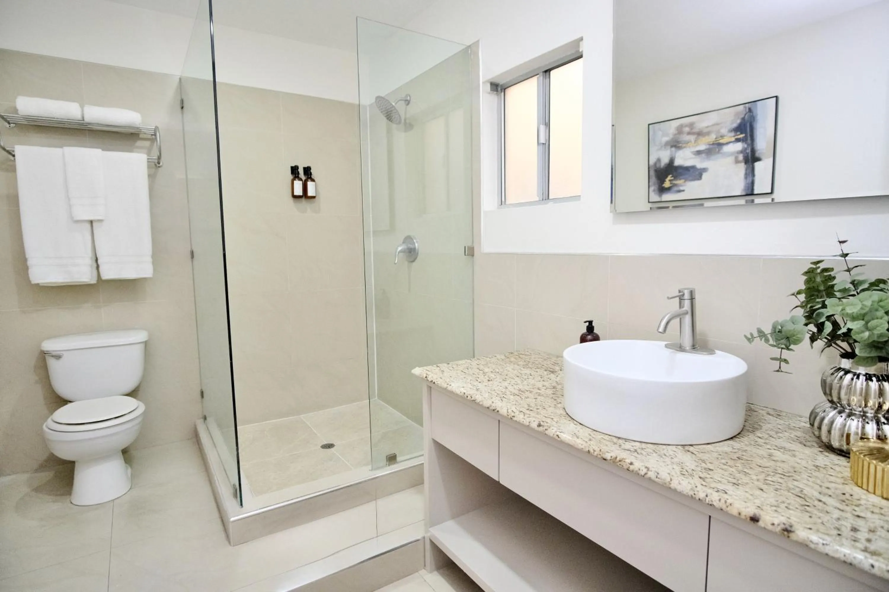 Bathroom in Rio Suites