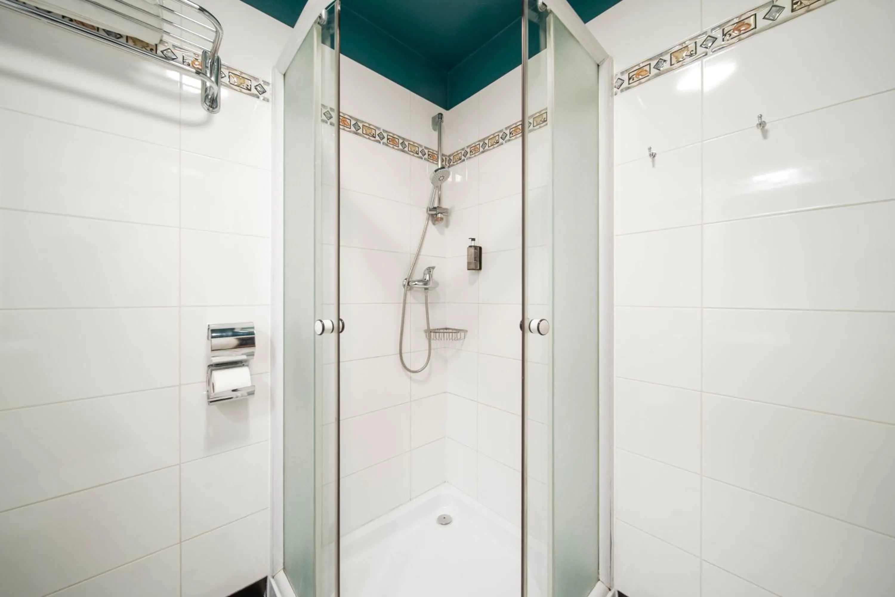 Bathroom in Hotel Praga 1885 by Wagnerstays