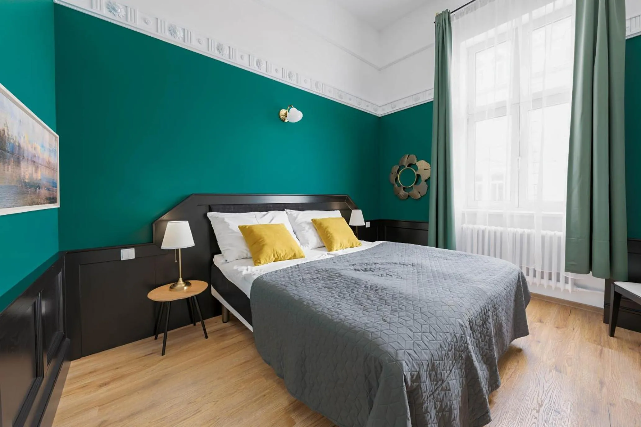 Bed in Hotel Praga 1885 by Wagnerstays