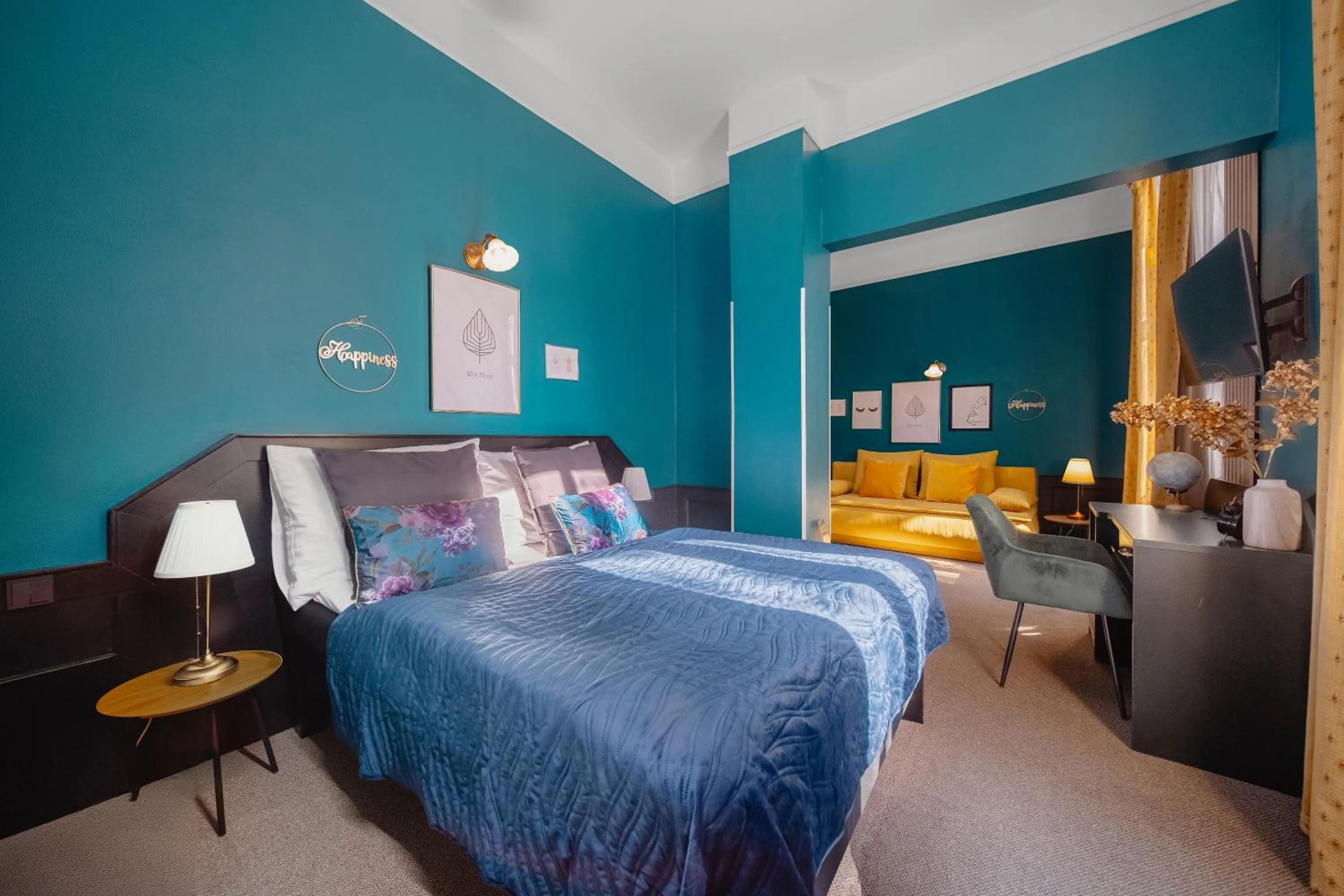 Bed in Hotel Praga 1885 by Wagnerstays