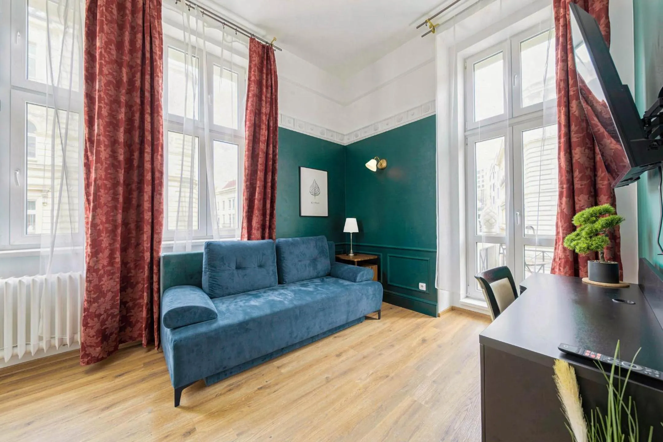 Living room in Hotel Praga 1885 by Wagnerstays