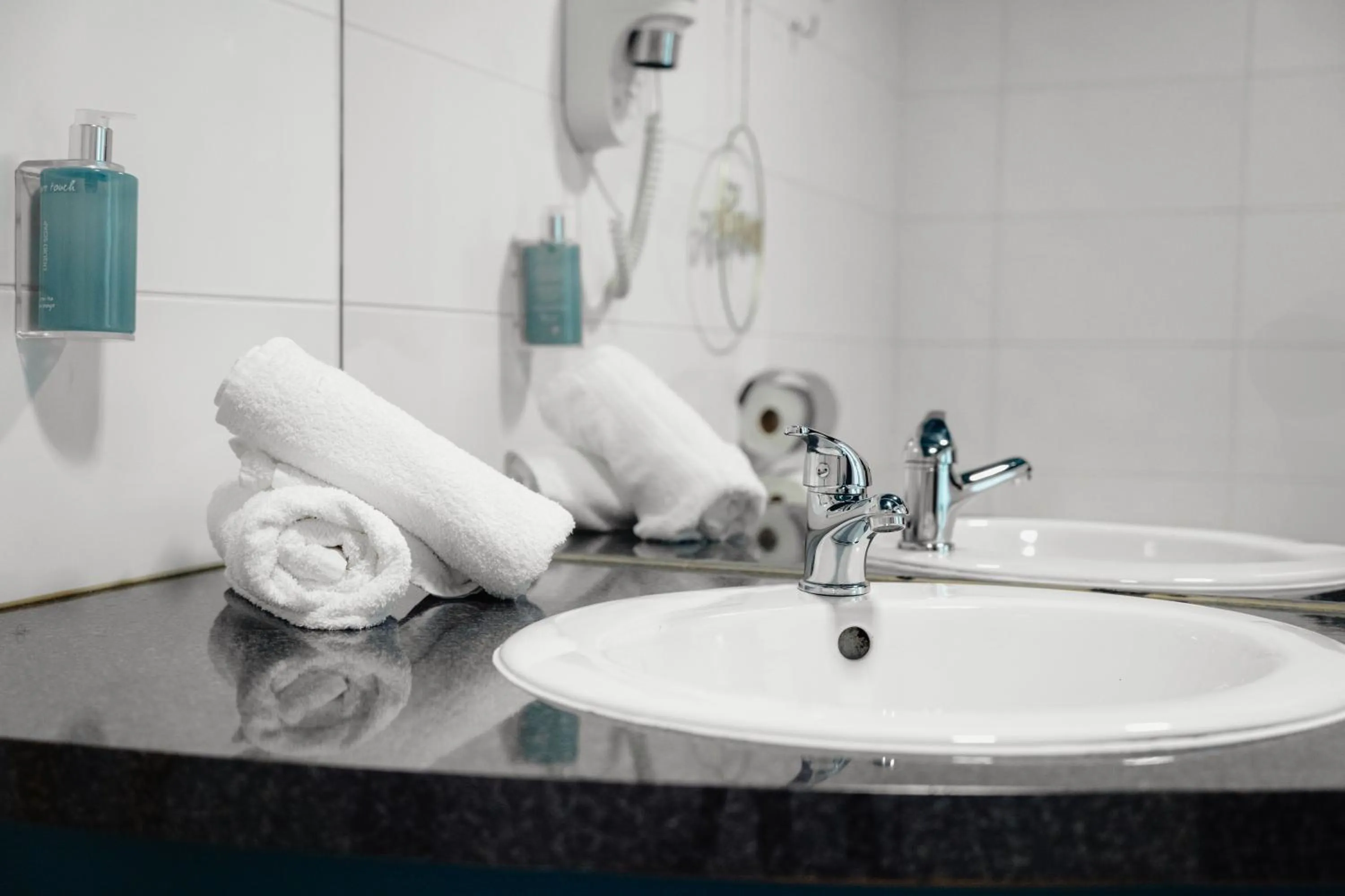 Bathroom in Hotel Praga 1885 by Wagnerstays