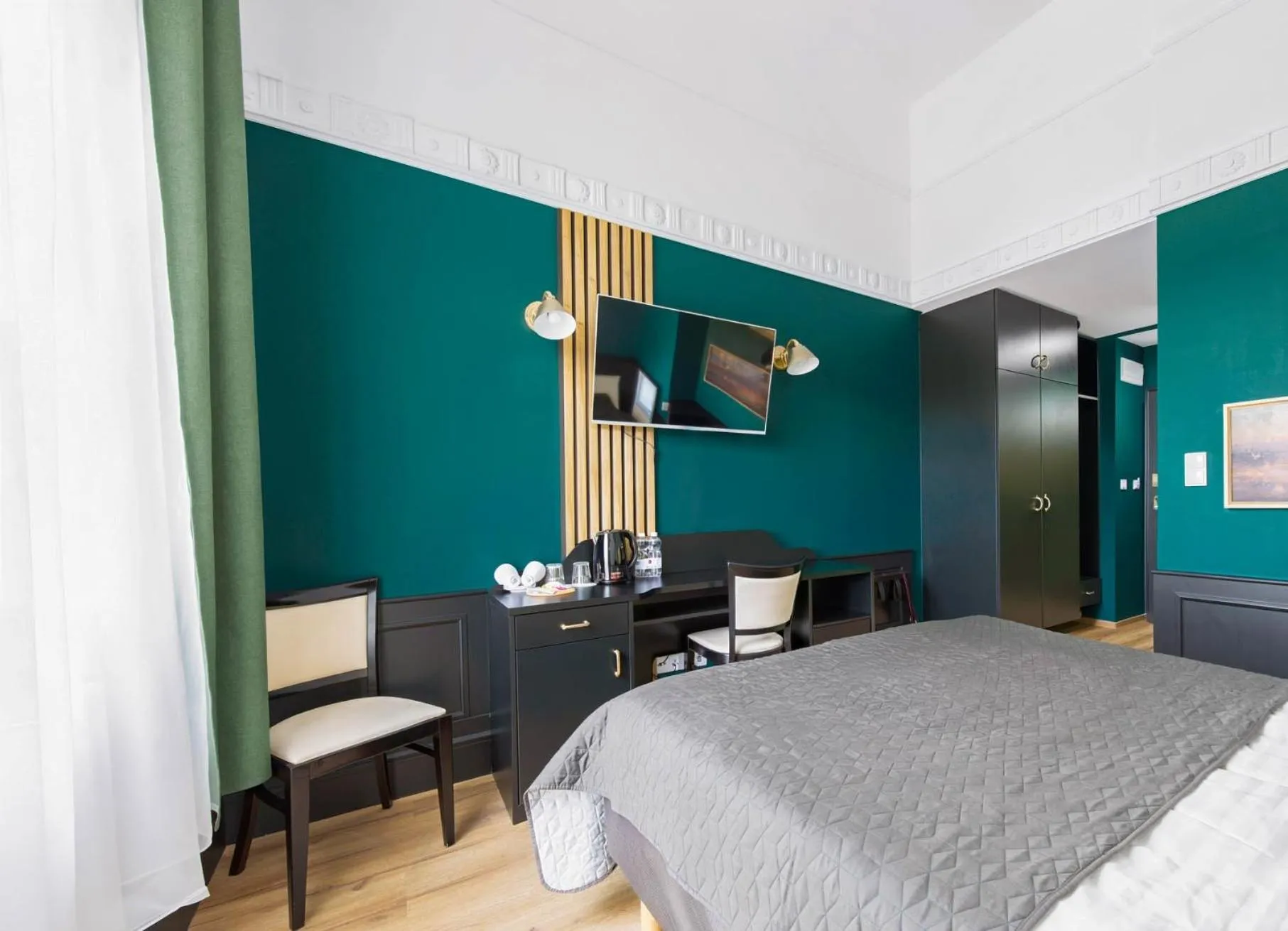 Bed in Hotel Praga 1885 by Wagnerstays