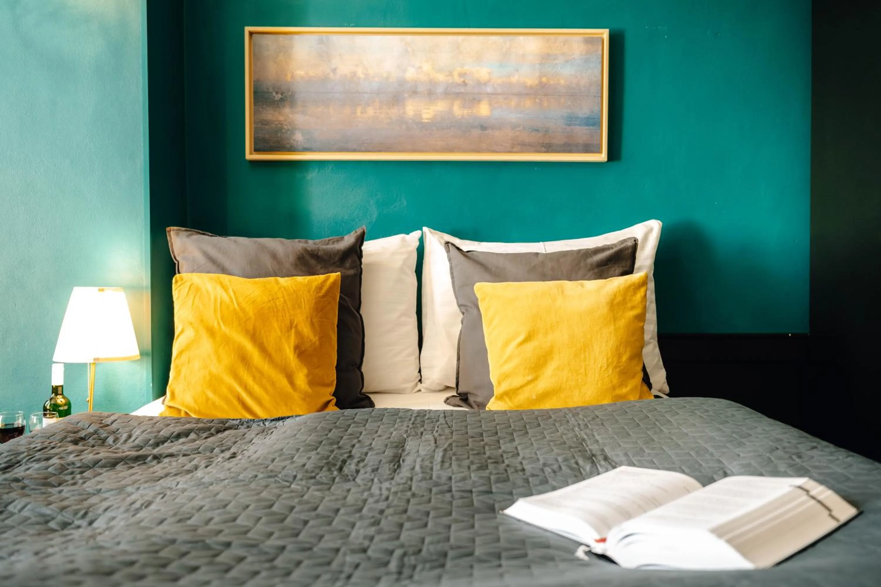 Bed in Hotel Praga 1885 by Wagnerstays