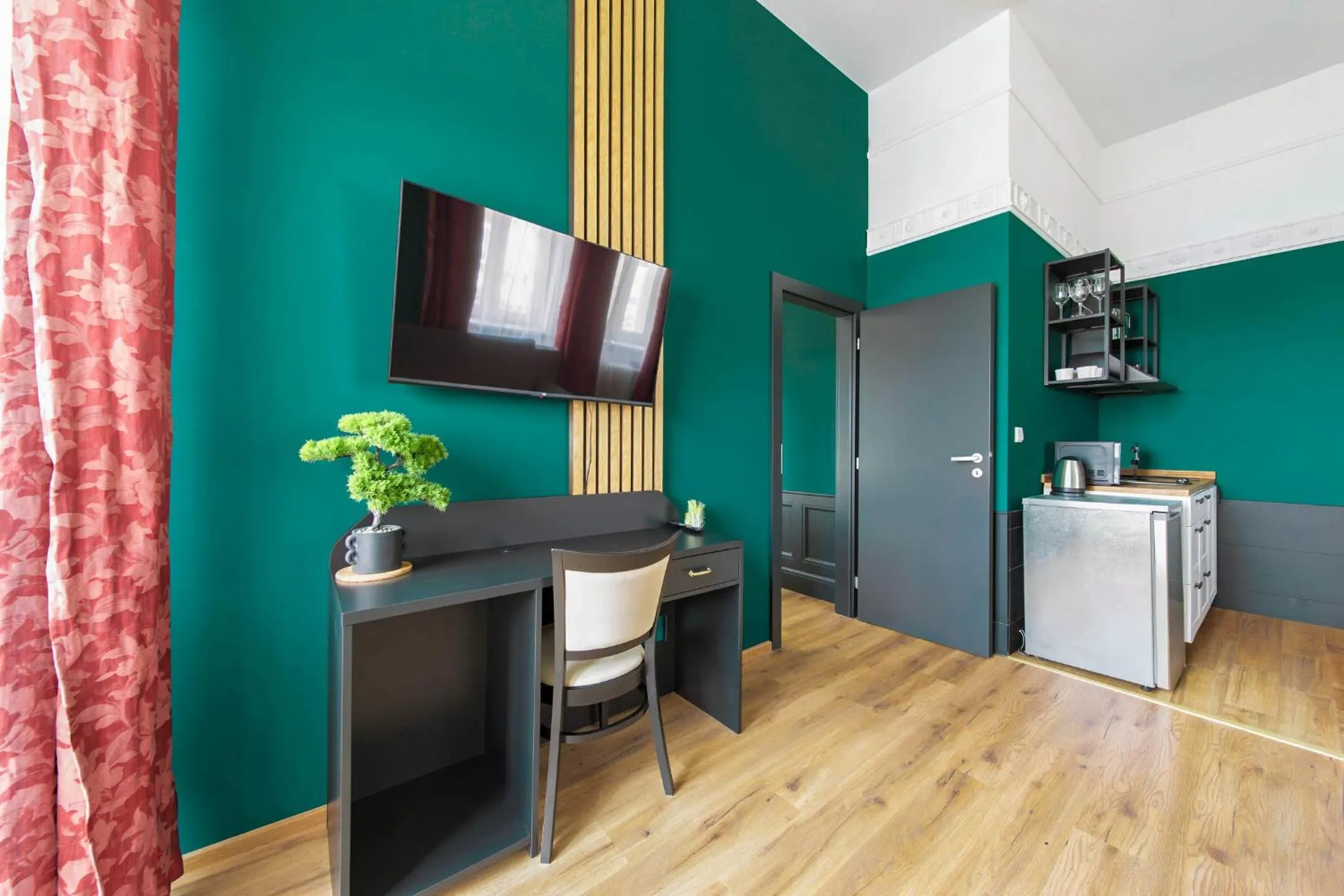 TV and multimedia in Hotel Praga 1885 by Wagnerstays