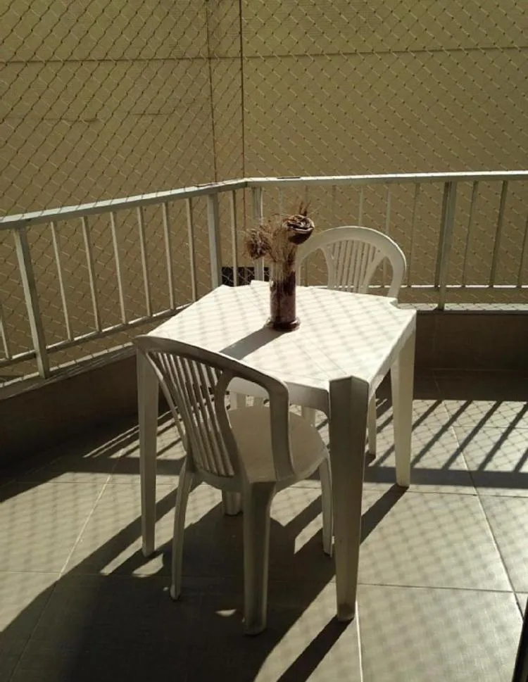 Balcony/Terrace in Apartamento na Praia da Barra