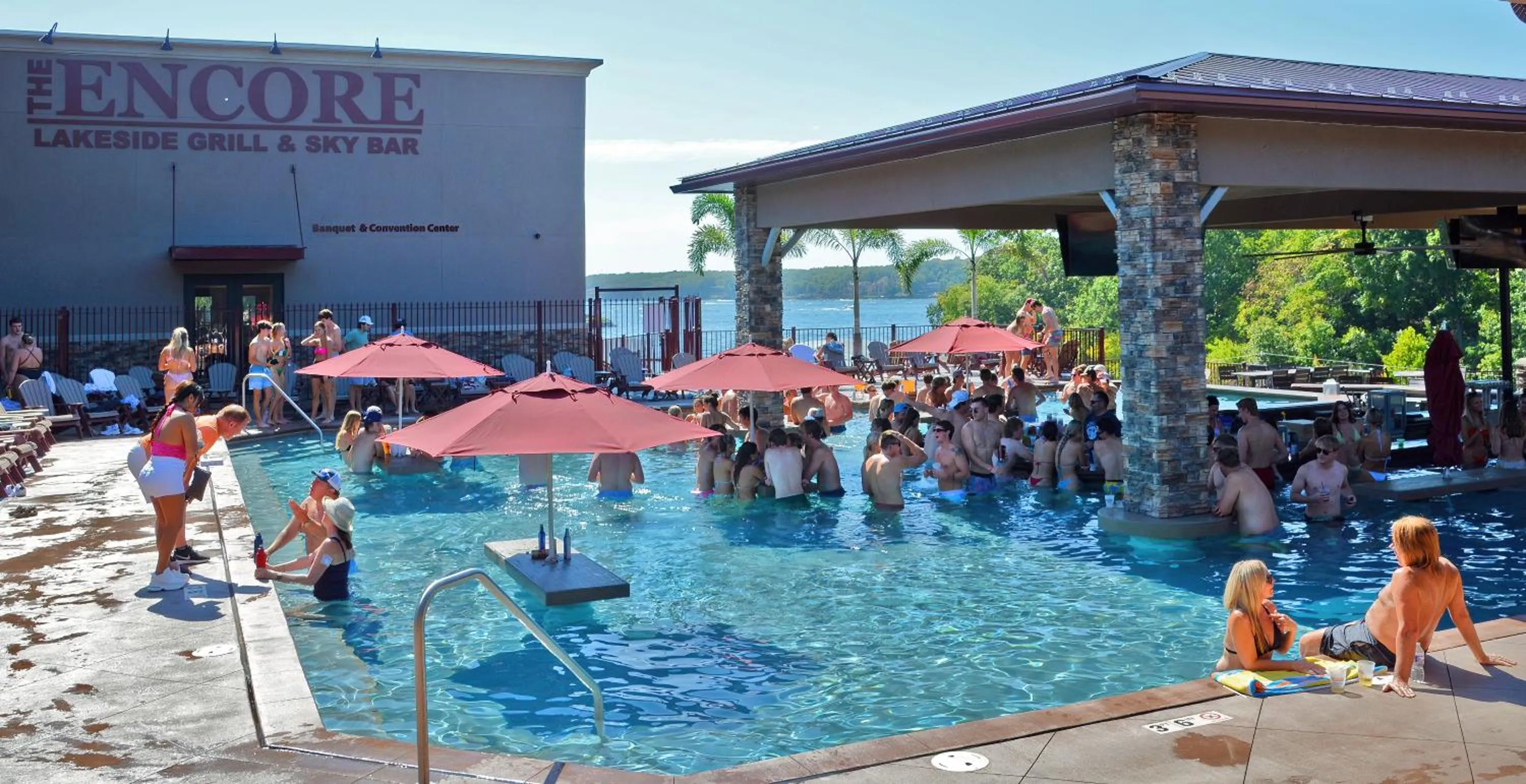 Swimming pool in The Resort at Lake of the Ozarks