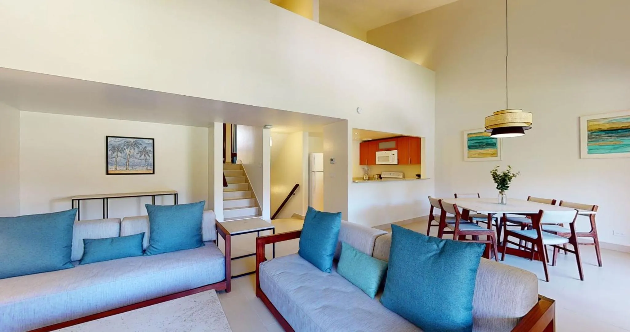 Living room in Park Royal Homestay Club Cala Puerto Rico