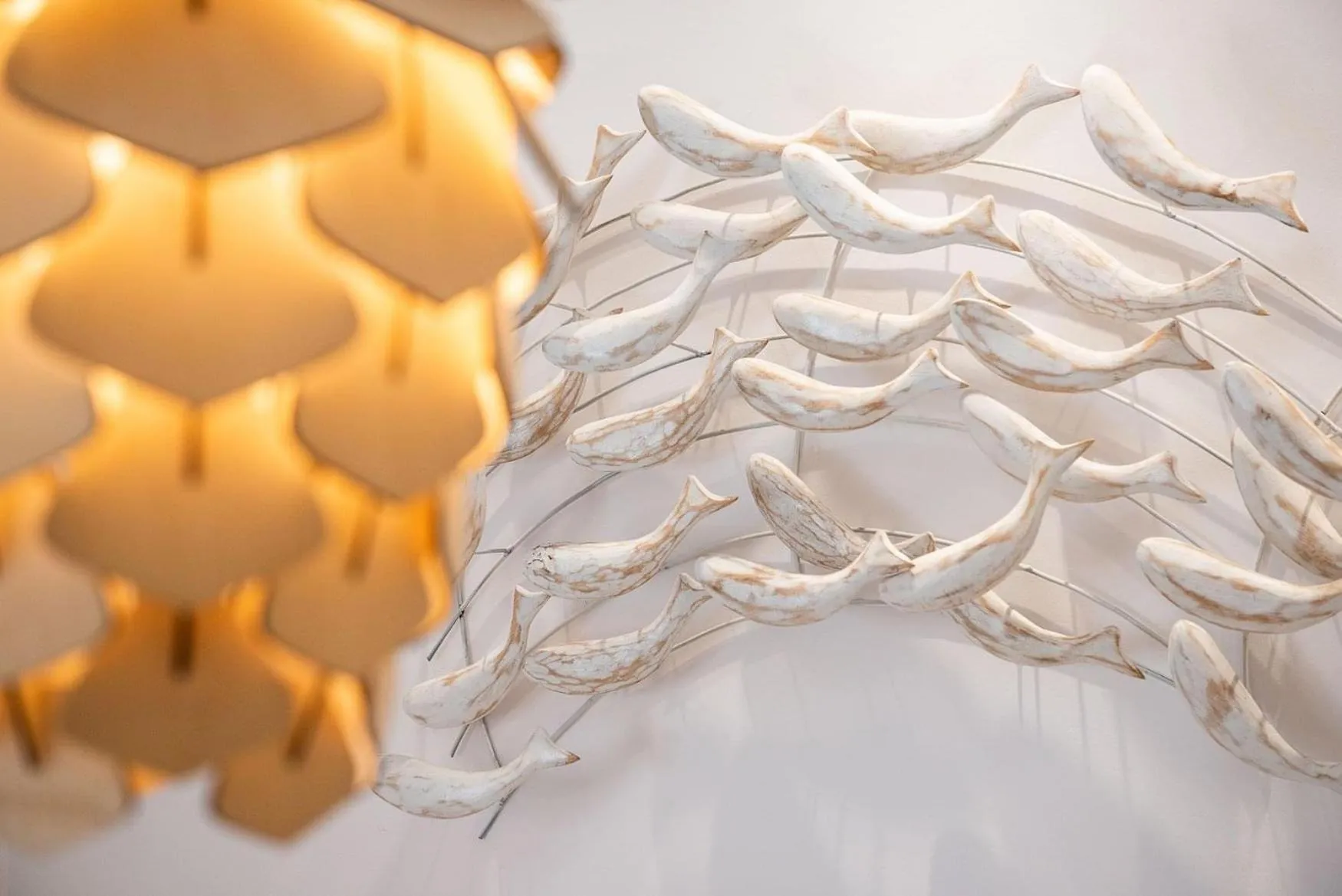 Decorative detail in Avra Apartments Venetian Harbour