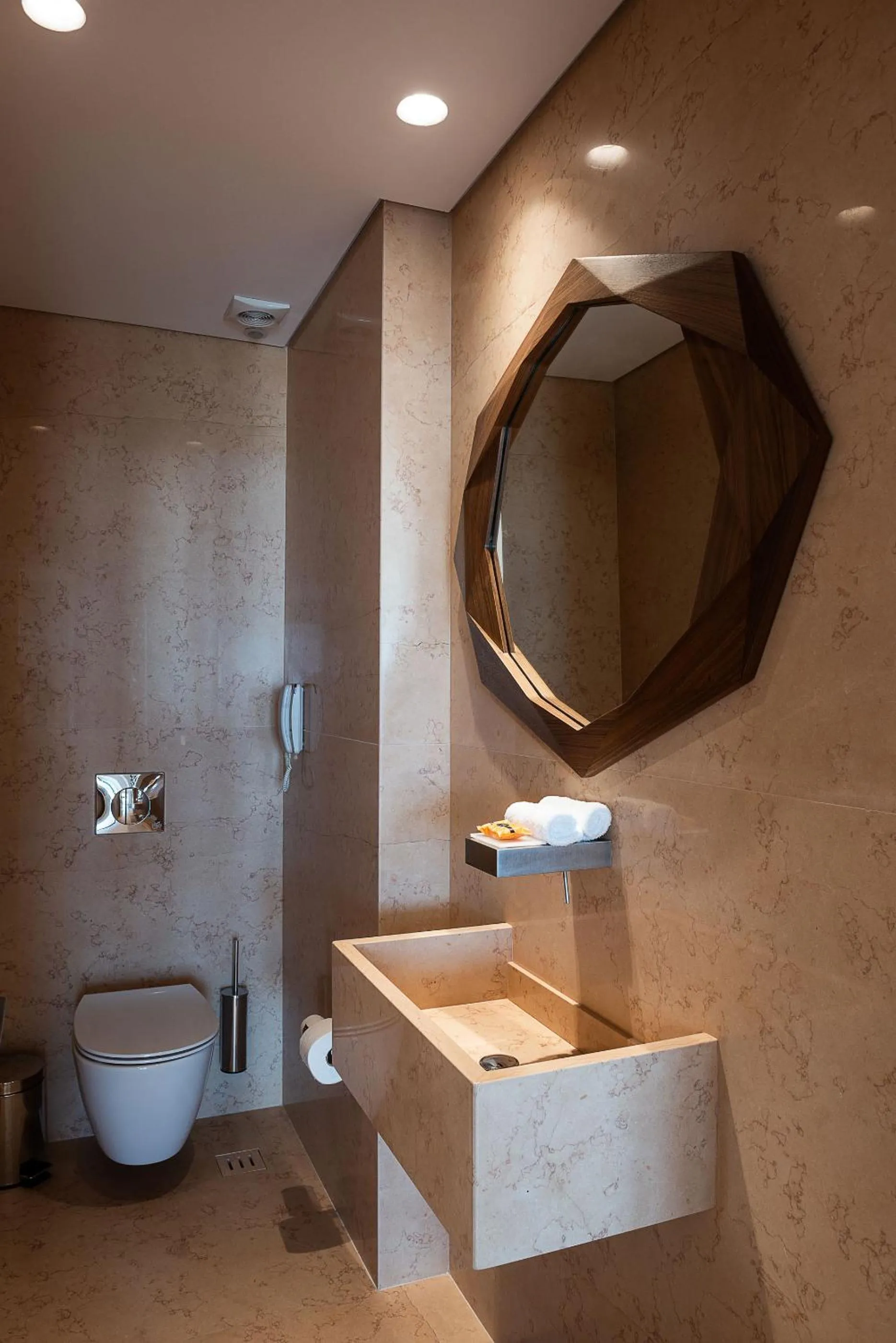 Toilet in Avra Apartments Venetian Harbour