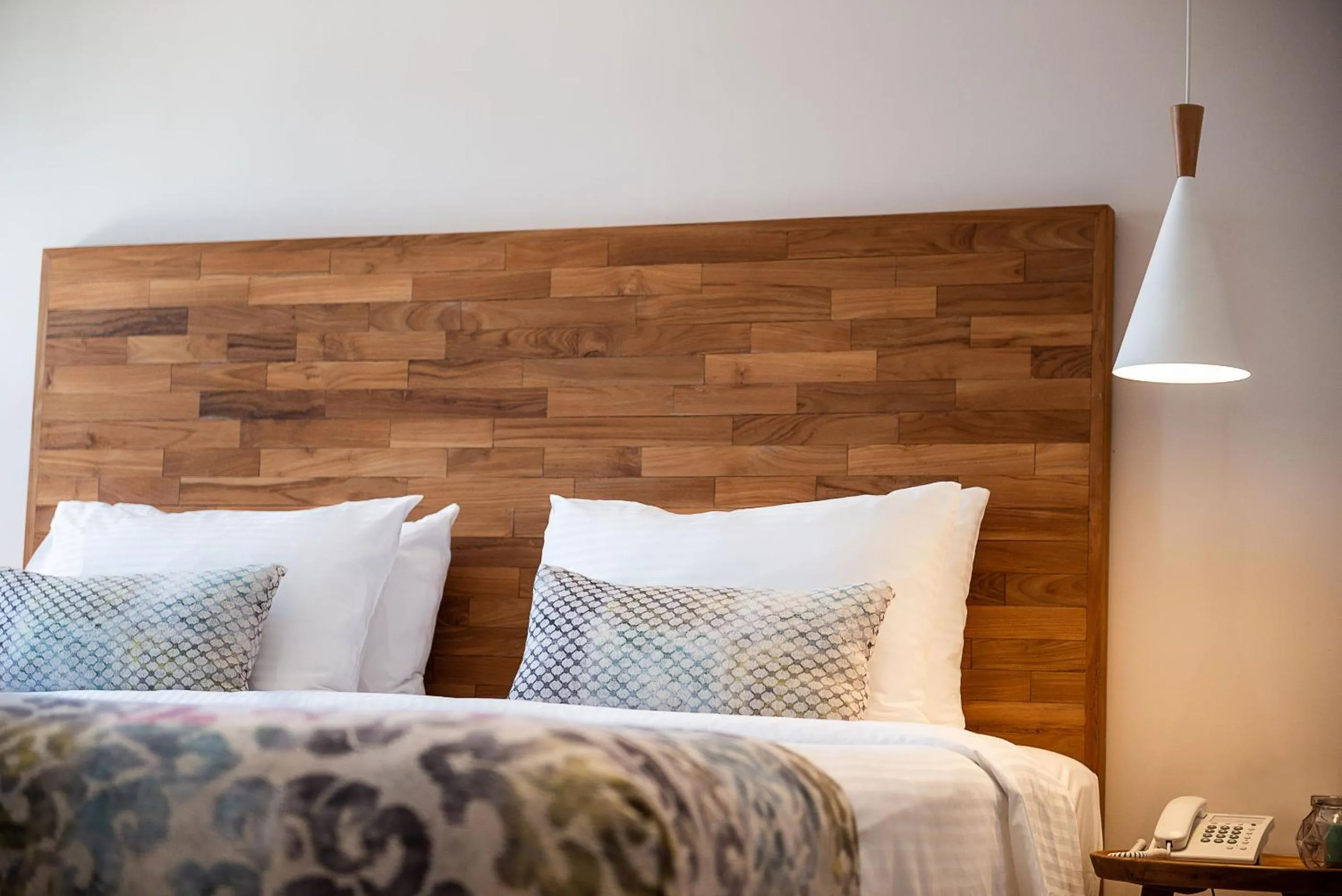 Bed in Avra Apartments Venetian Harbour