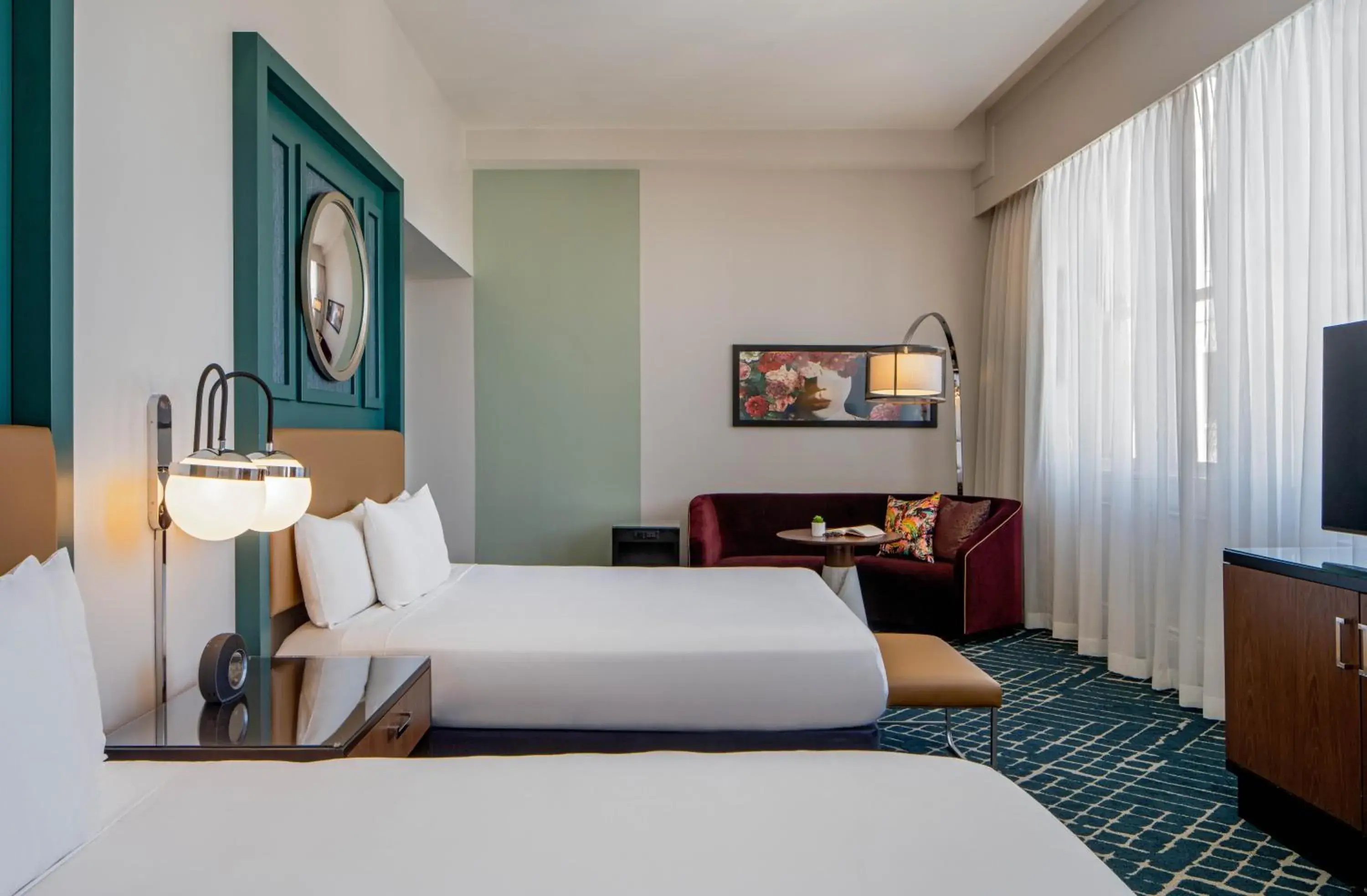 Queen Room with Two Queen Beds with Accessible Tub - Disability Access in Hyatt Centric French Quarter New Orleans Queen Room with Two Queen Beds with Accessible Tub - Disability Access in Hyatt Centric French Quarter New Orleans