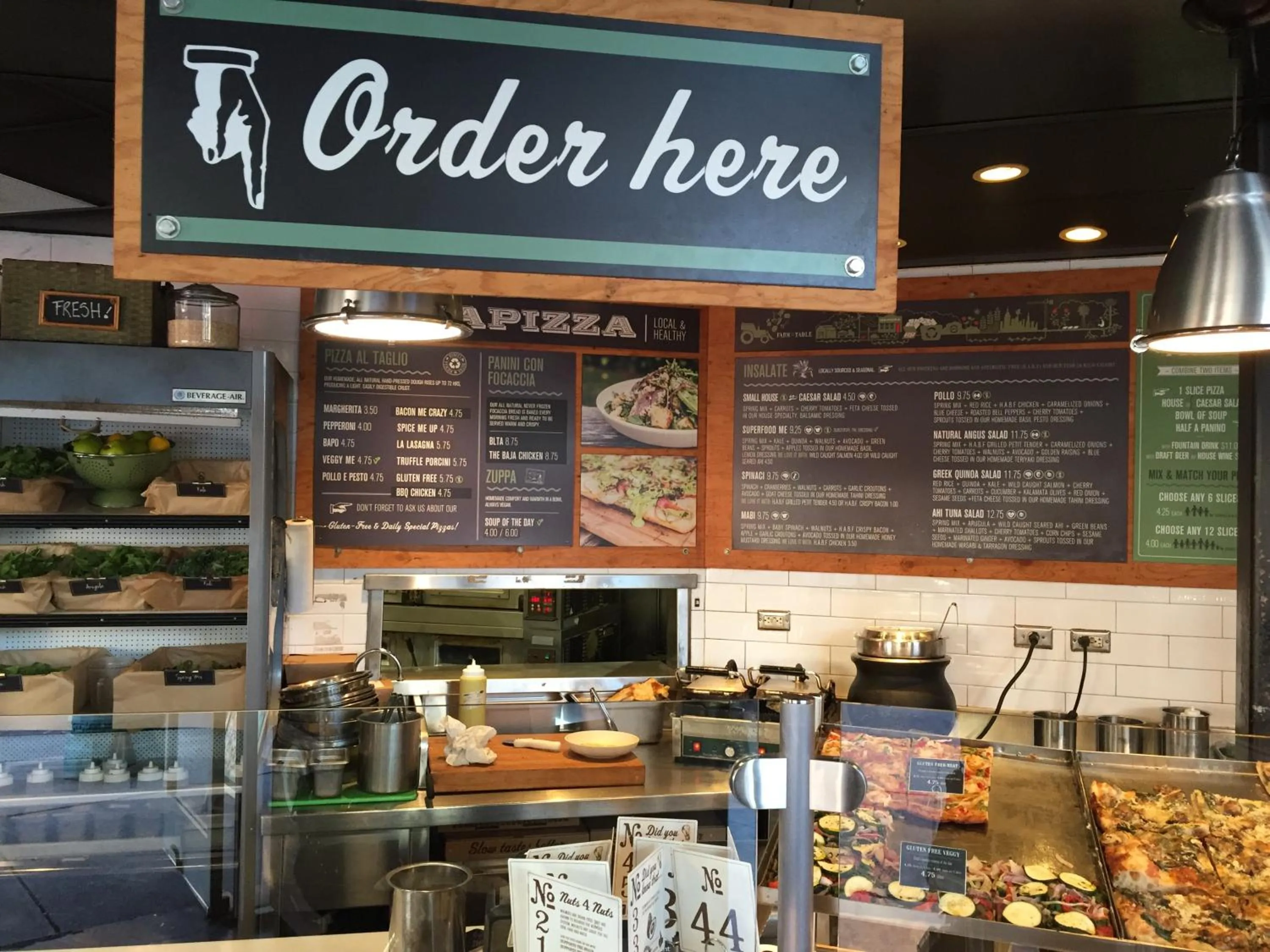 Restaurant/places to eat in La Pensione Hotel