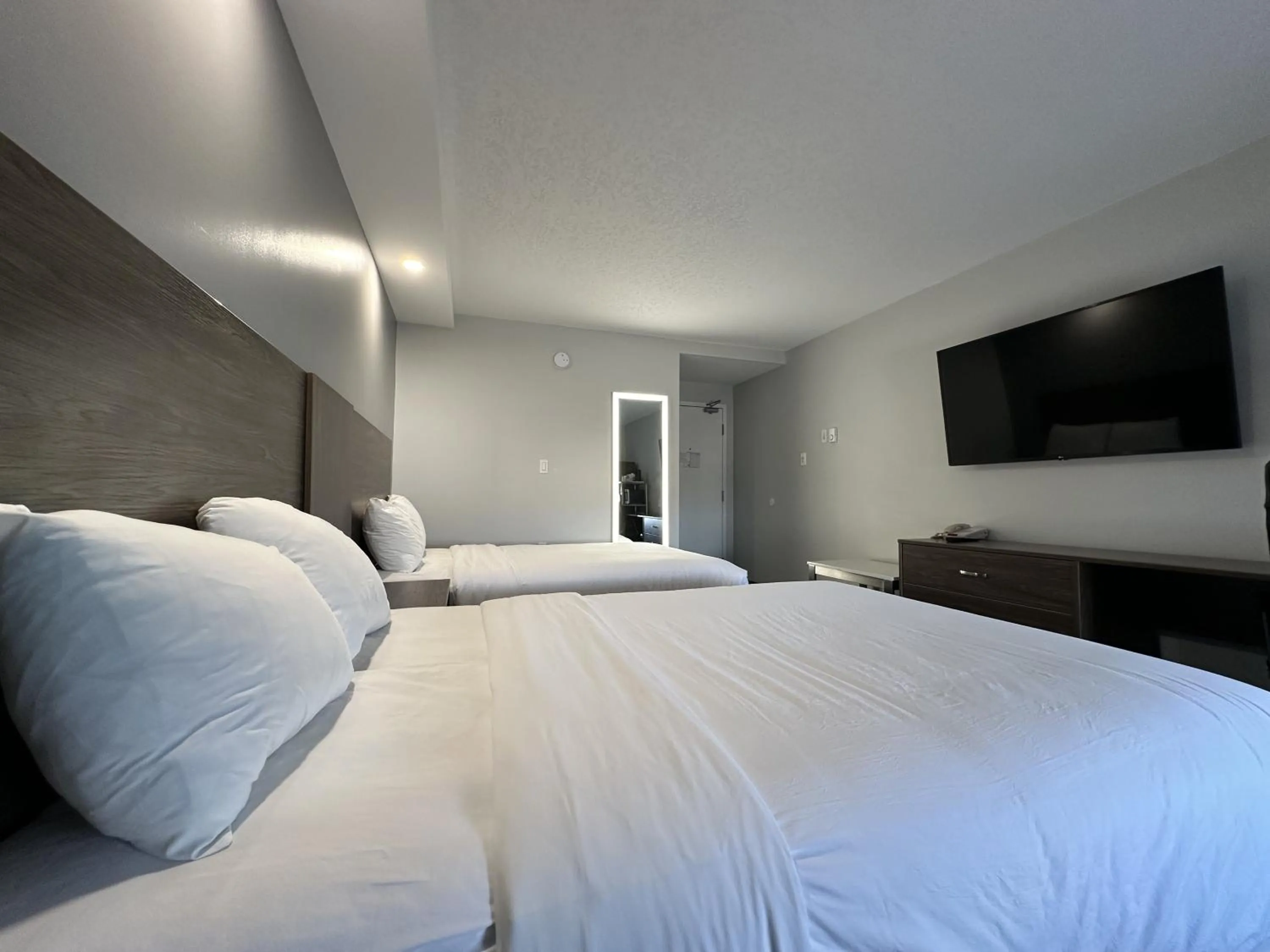 Bed in Travelodge by Wyndham Regina