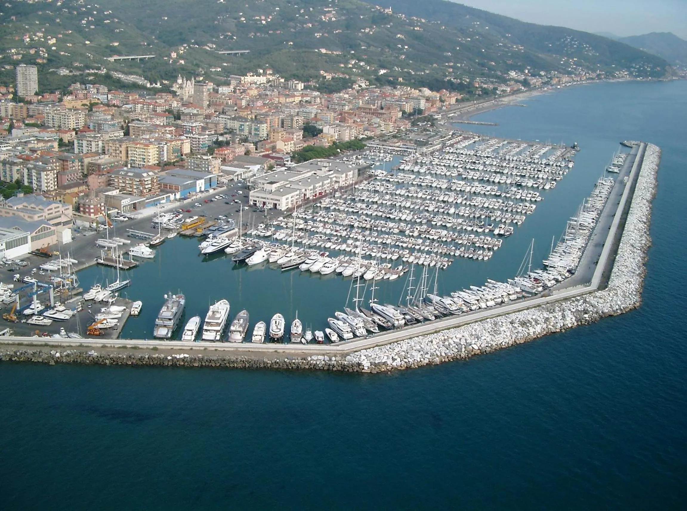 Bird's eye view in Blu Hotel