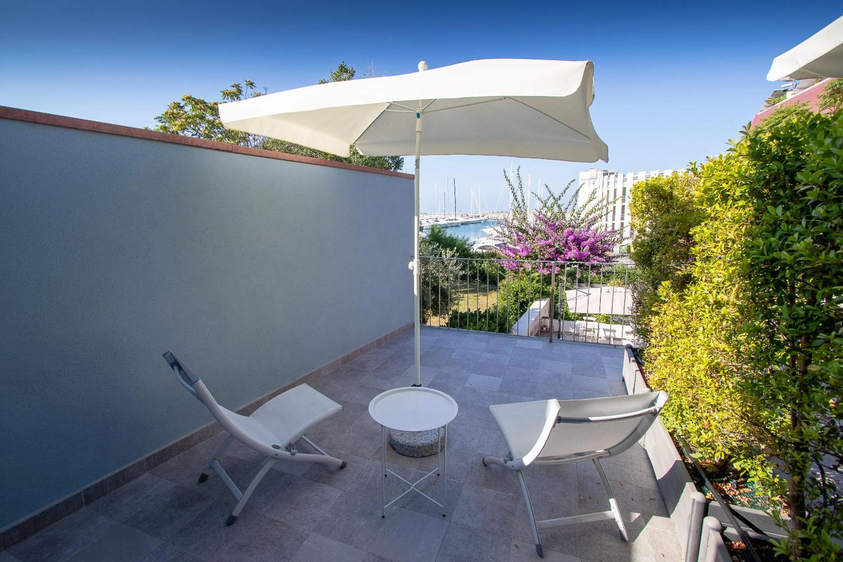 Property building in Blu Hotel