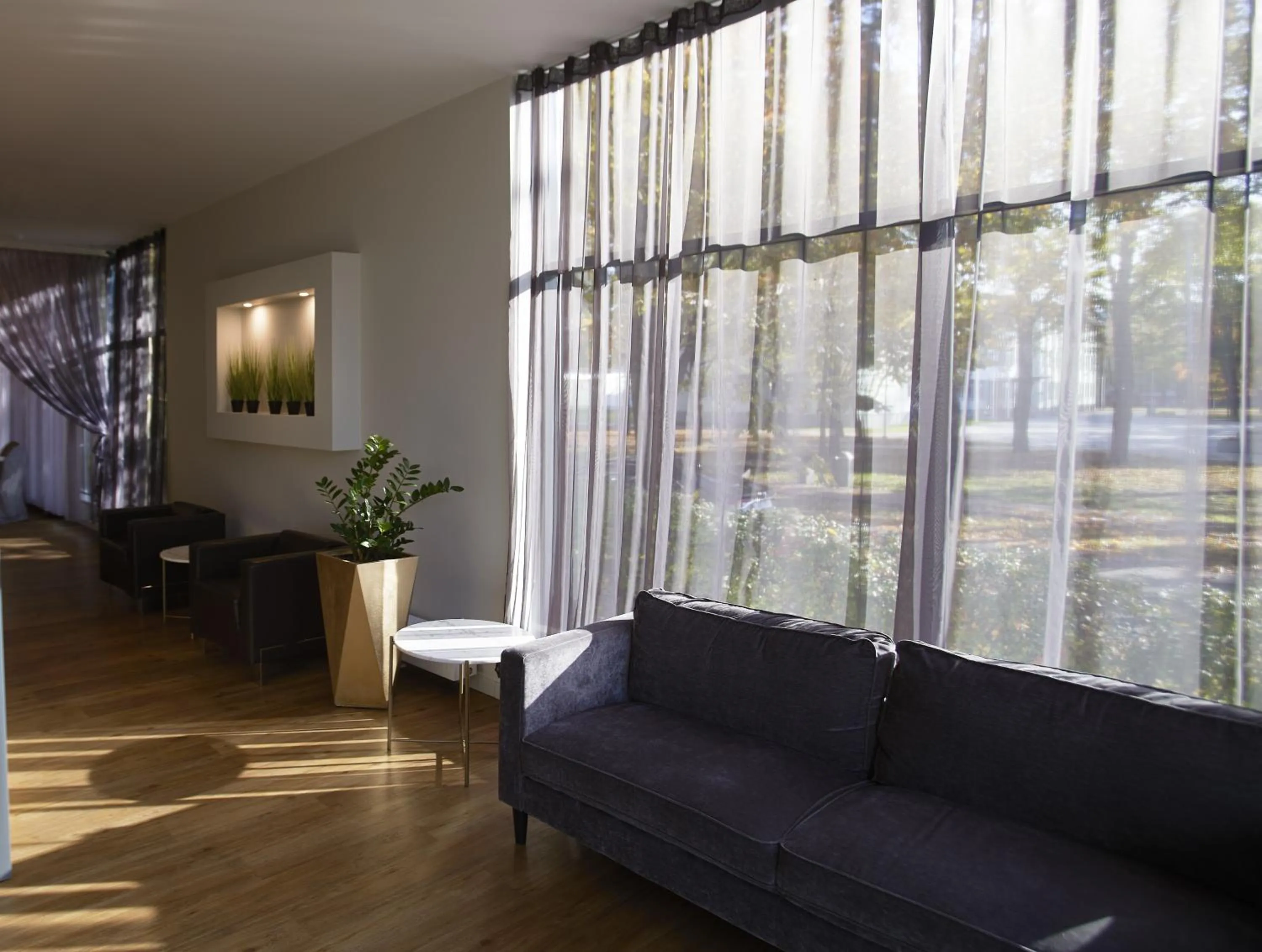 Lobby or reception in Hotel Tammsaare Full Automated Hotel