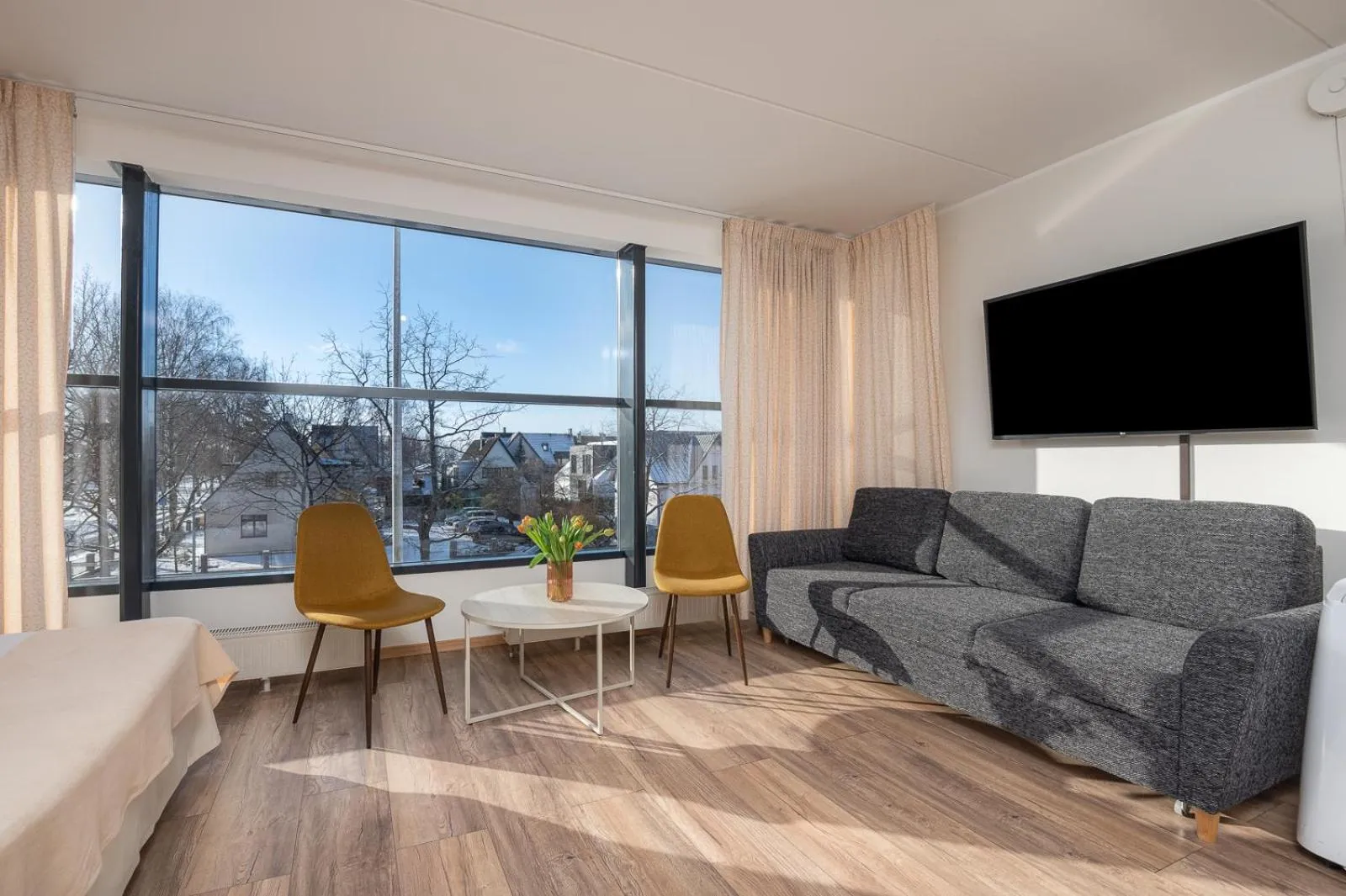 TV and multimedia in Hotel Tammsaare Full Automated Hotel