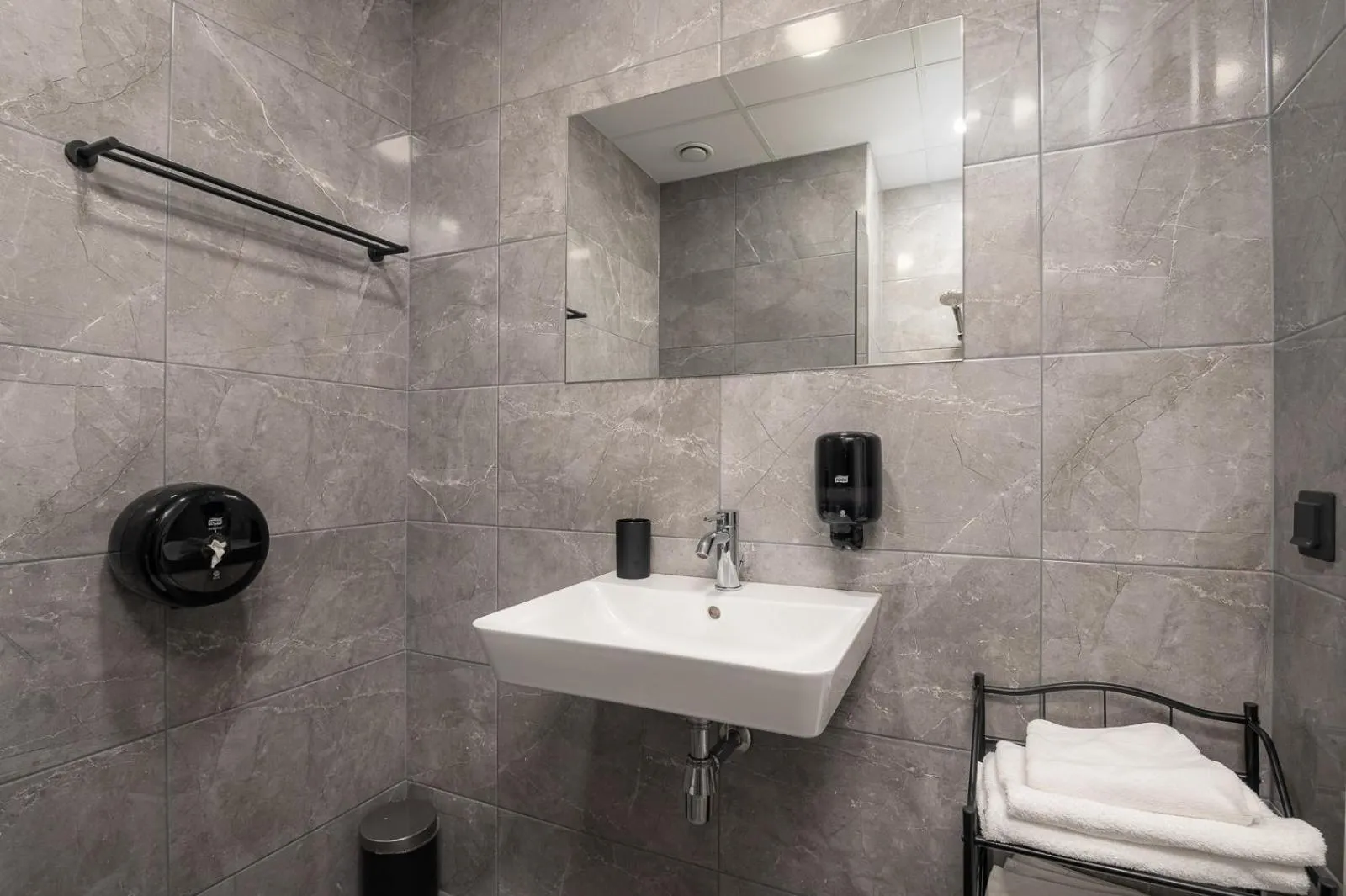 Toilet in Hotel Tammsaare Full Automated Hotel