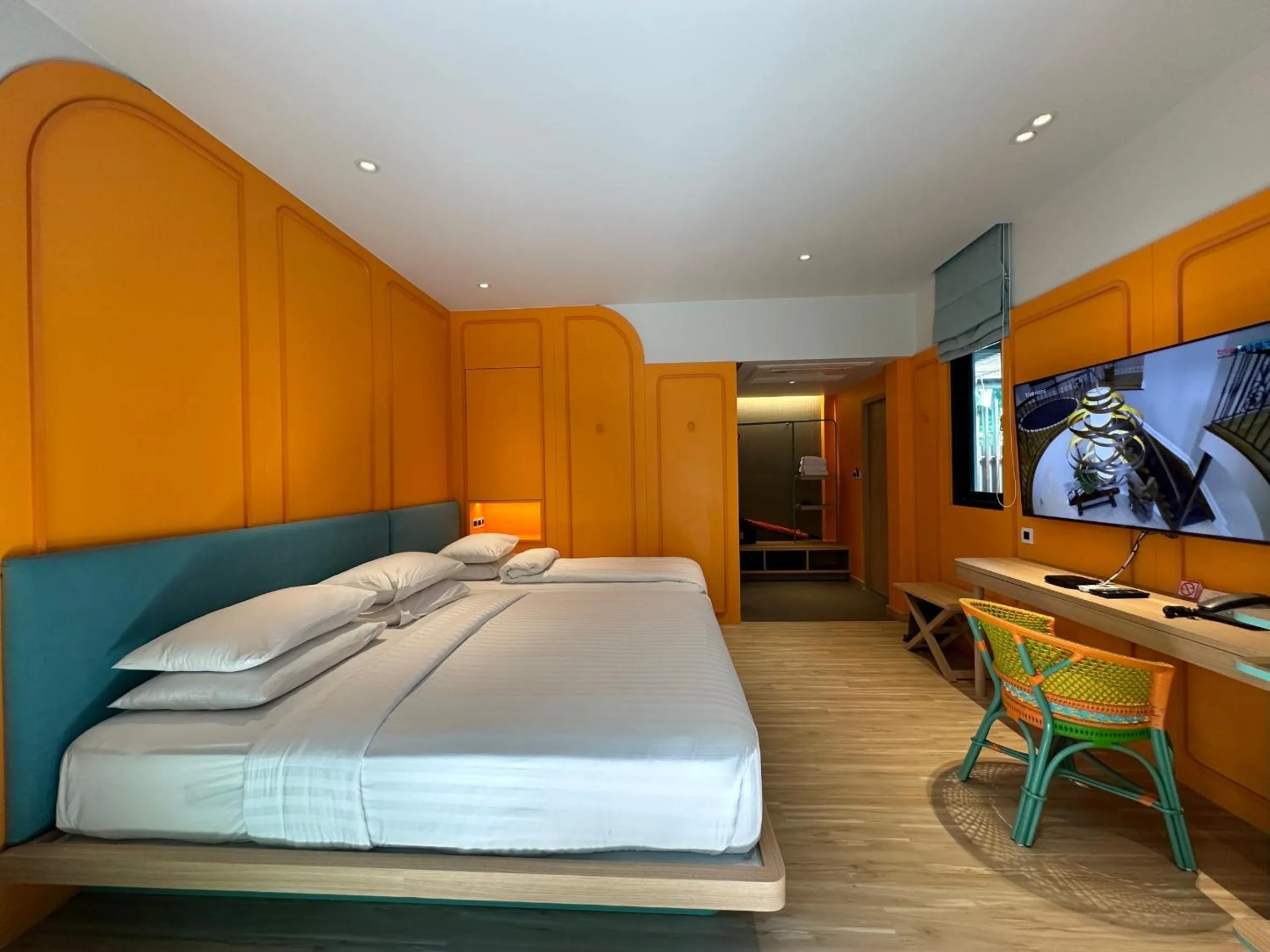 Bedroom, Bed in Banlansuan Resort SHA Plus