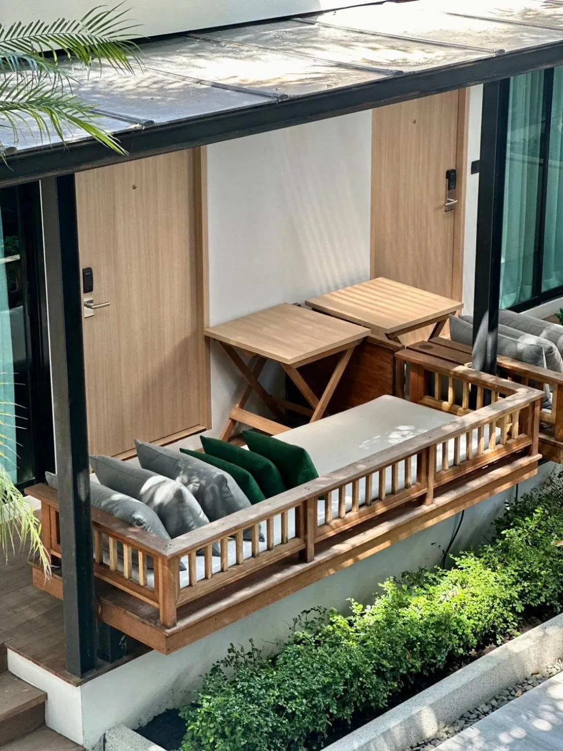 Balcony/Terrace in Banlansuan Resort SHA Plus