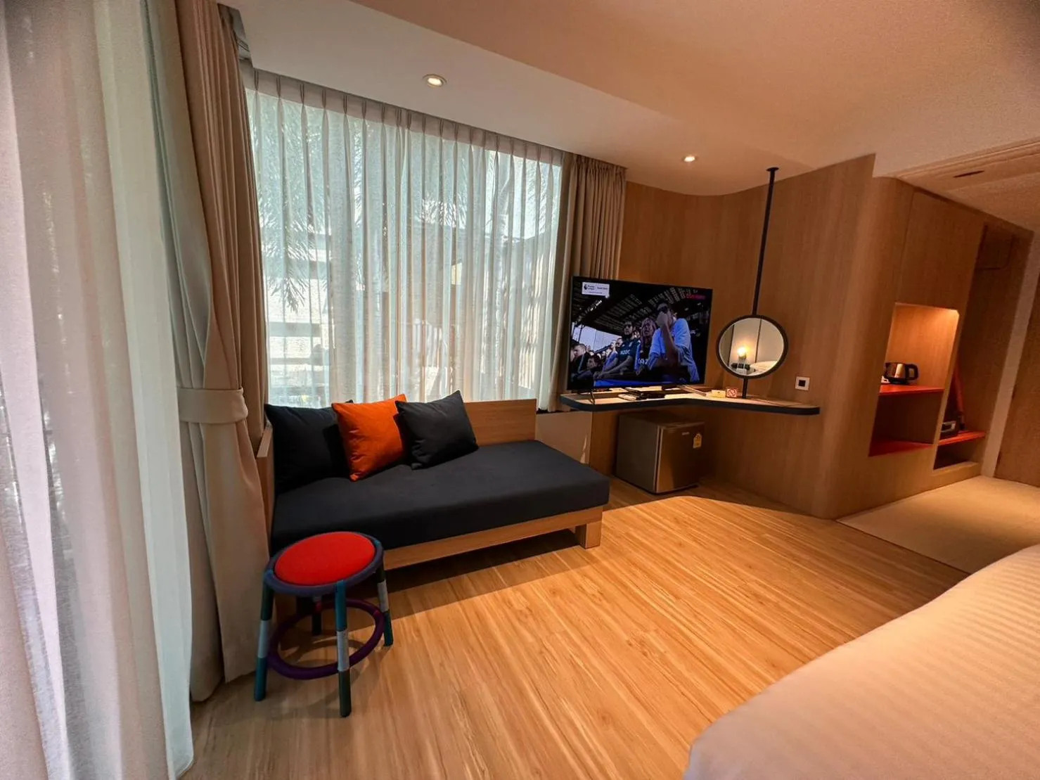 TV and multimedia, Bed in Banlansuan Resort SHA Plus